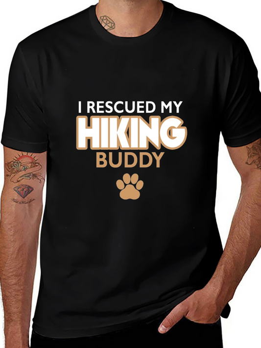 Rescued Hiking Buddy Graphic T-Shirt
