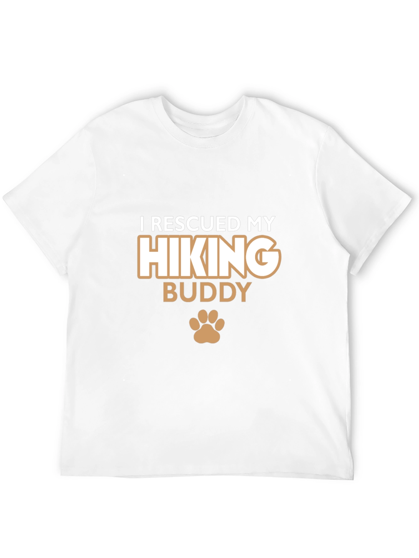 Rescued Hiking Buddy Graphic T-Shirt