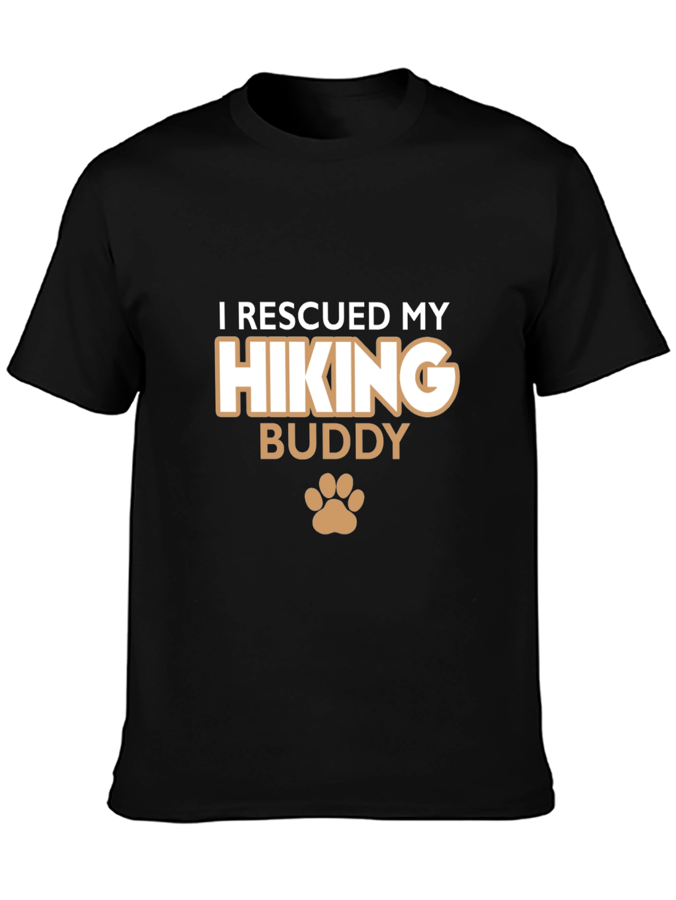 Rescued Hiking Buddy Graphic T-Shirt
