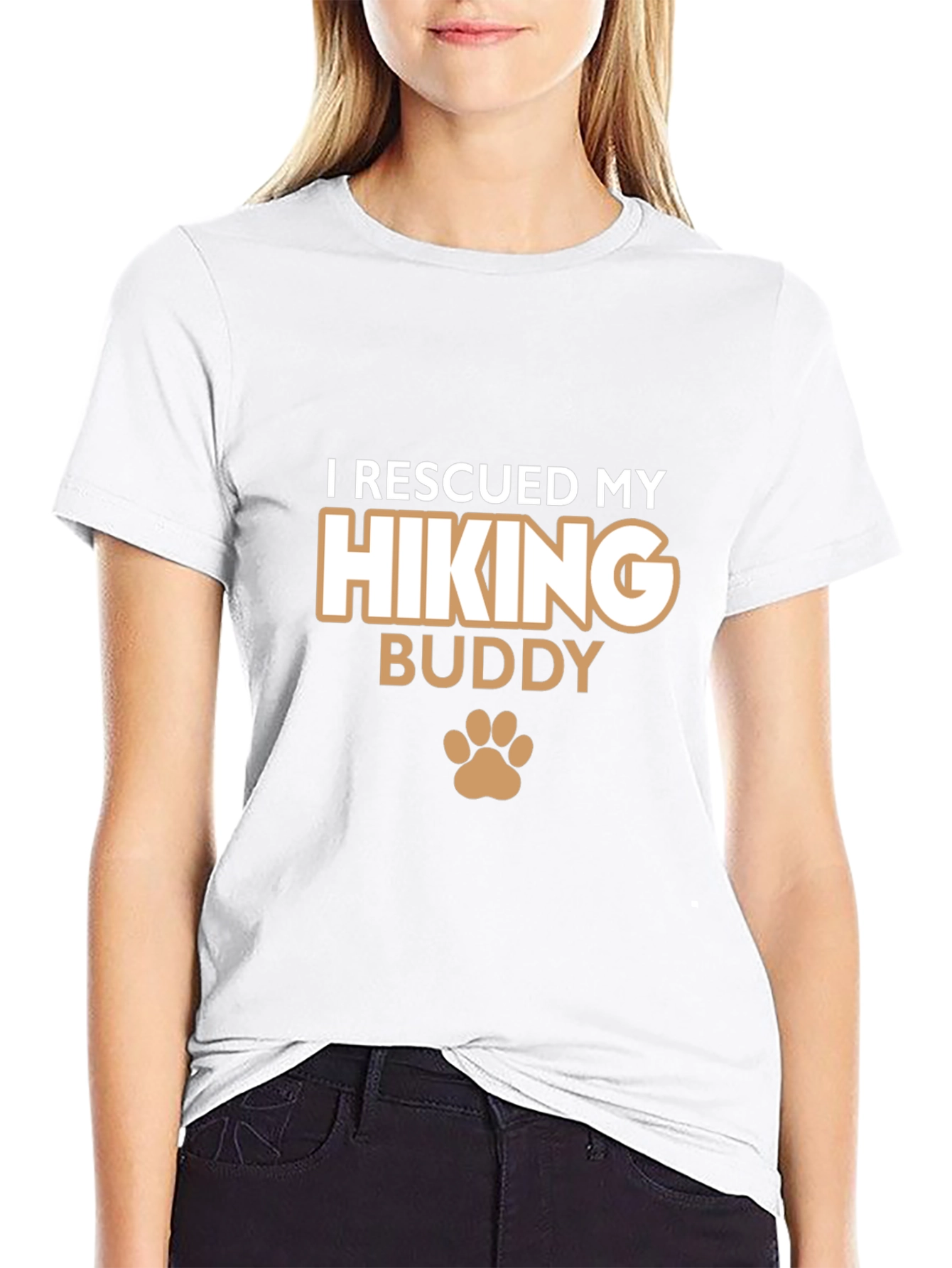 Rescued Hiking Buddy Graphic T-Shirt