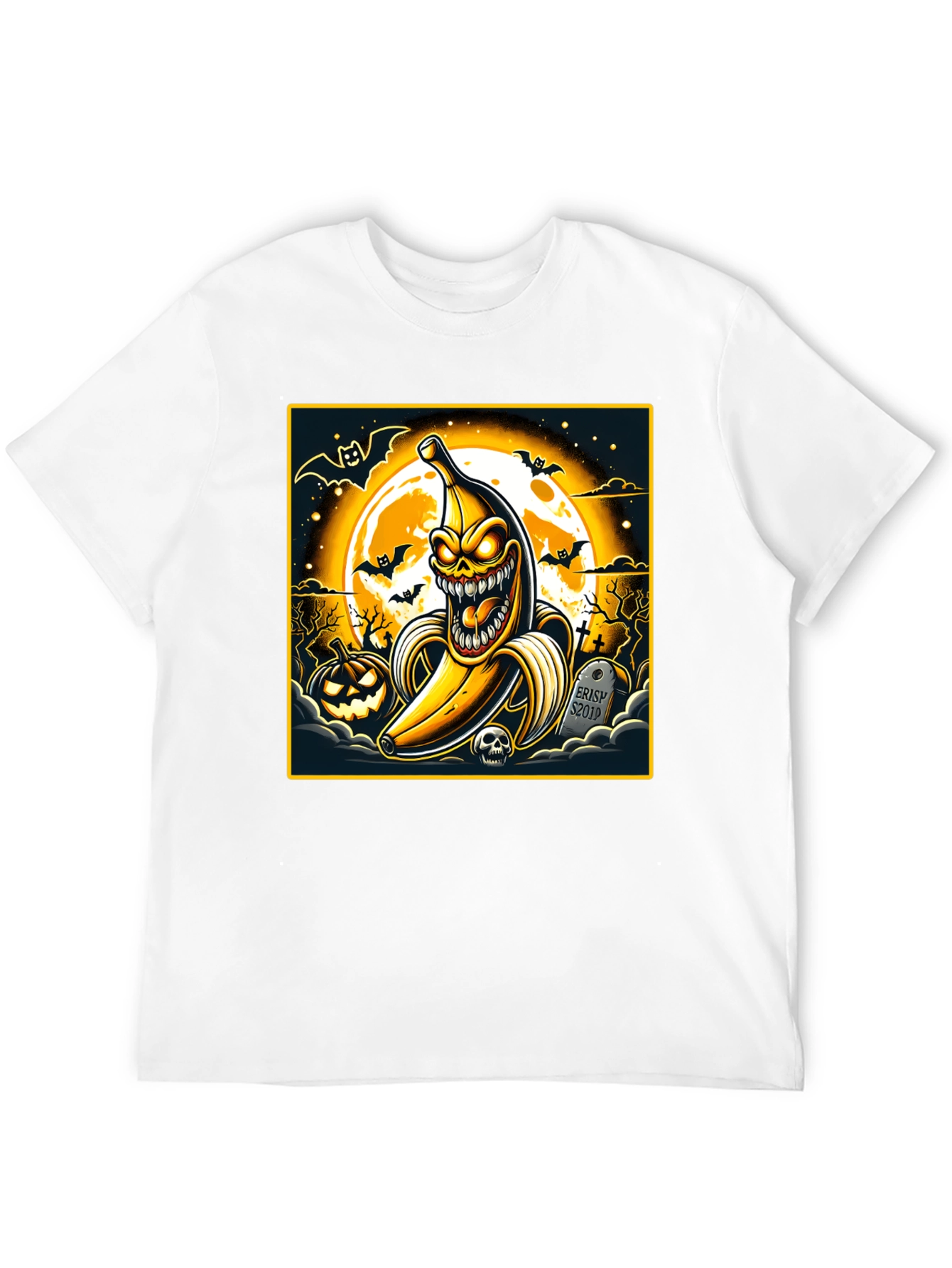 Spooky Banana Halloween T-Shirt