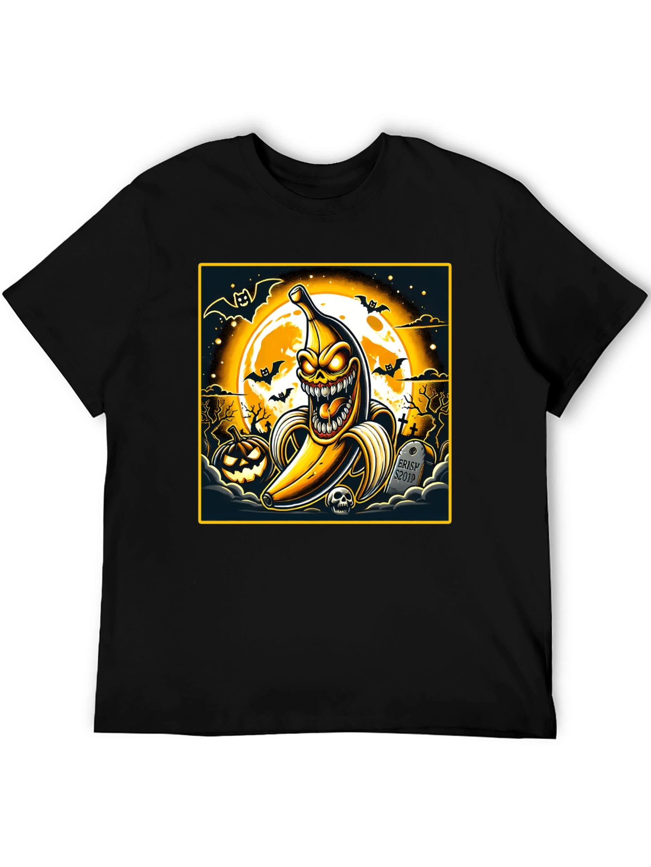 Spooky Banana Halloween T-Shirt