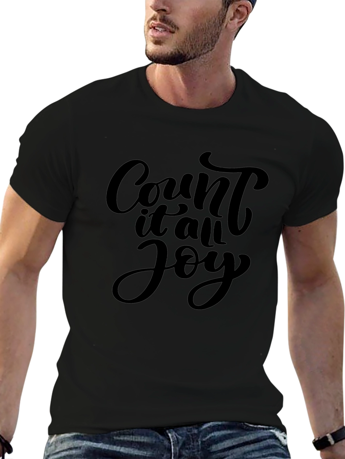 Count It All Joy Black T-Shirt