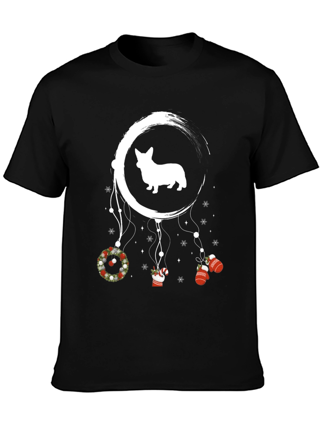 Corgi Christmas Dreamcatcher T-Shirt