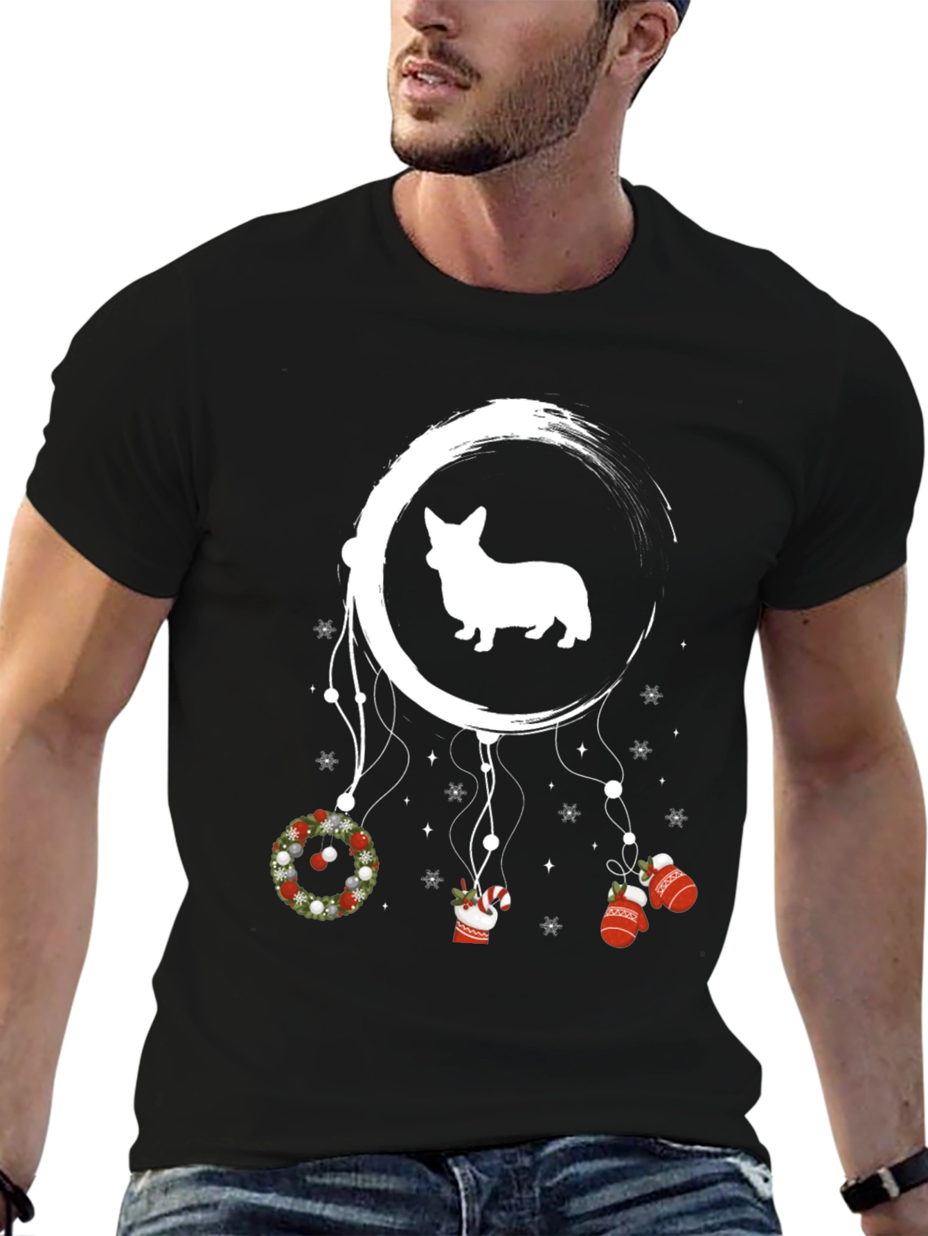 Corgi Christmas Dreamcatcher T-Shirt