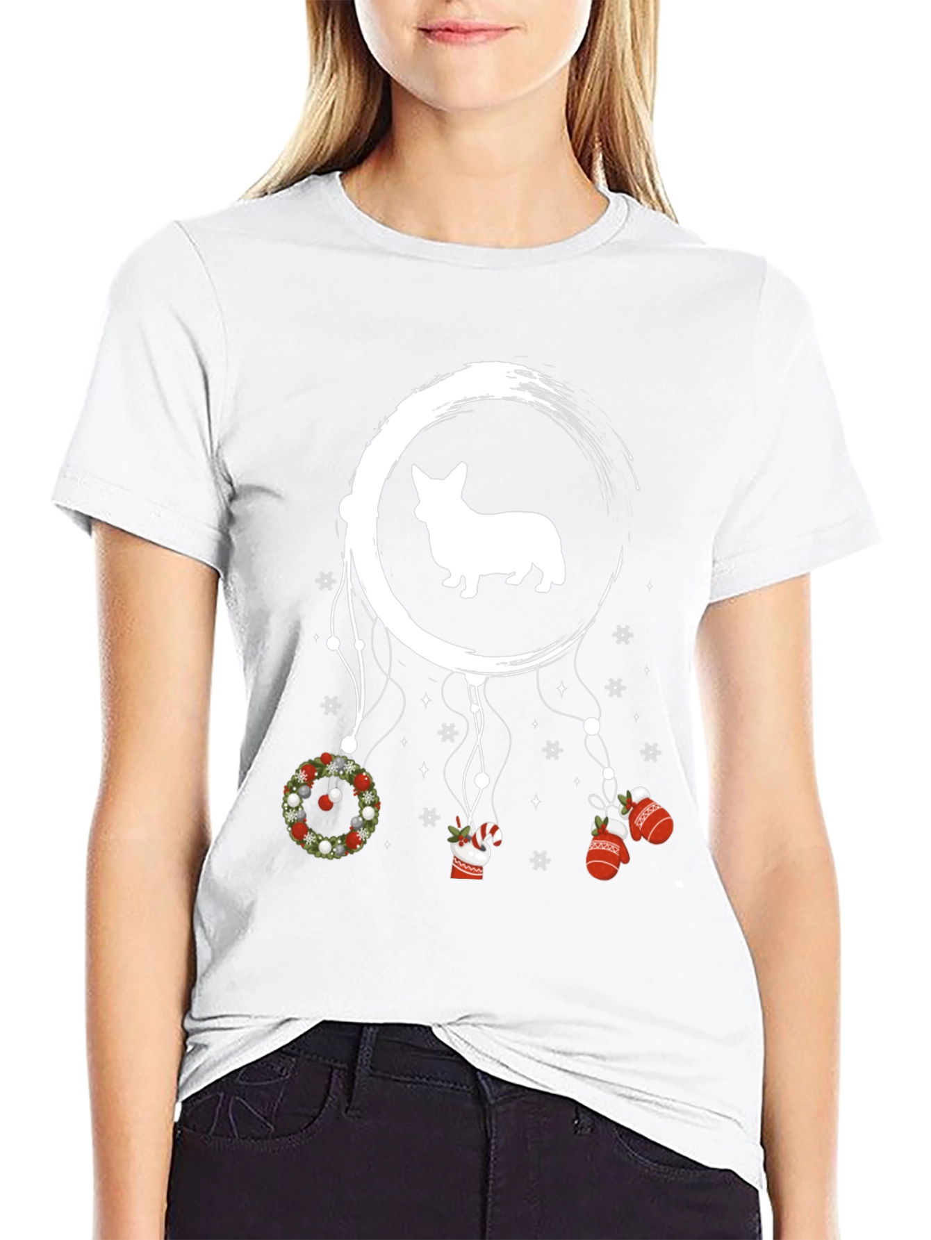 Corgi Christmas Dreamcatcher T-Shirt