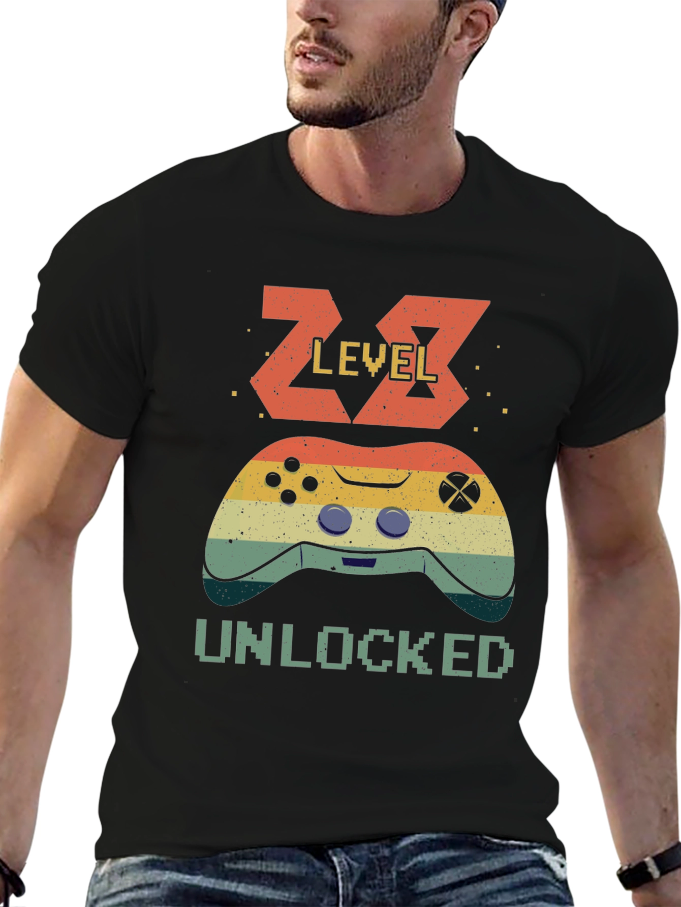 Level 23 Unlocked Gamer T-Shirt