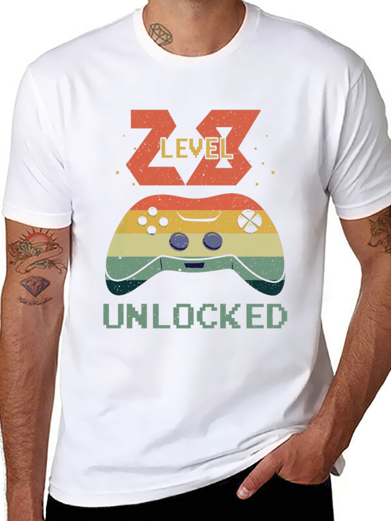 Level 23 Unlocked Gamer T-Shirt