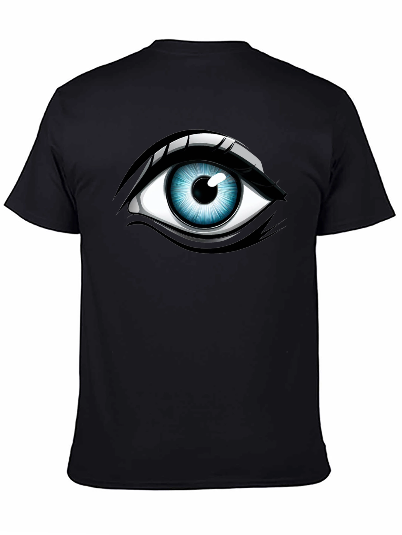 Eye Graphic Black T-Shirt