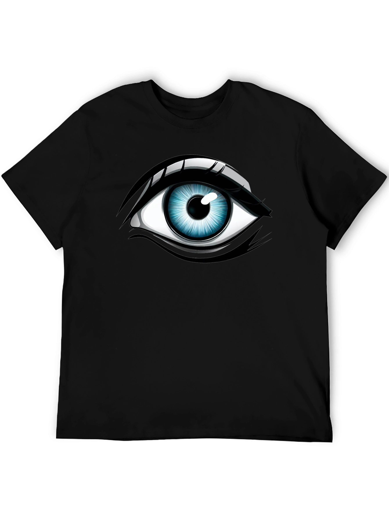 Eye Graphic Black T-Shirt