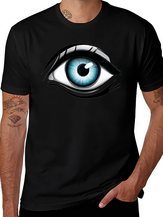 Eye Graphic Black T-Shirt