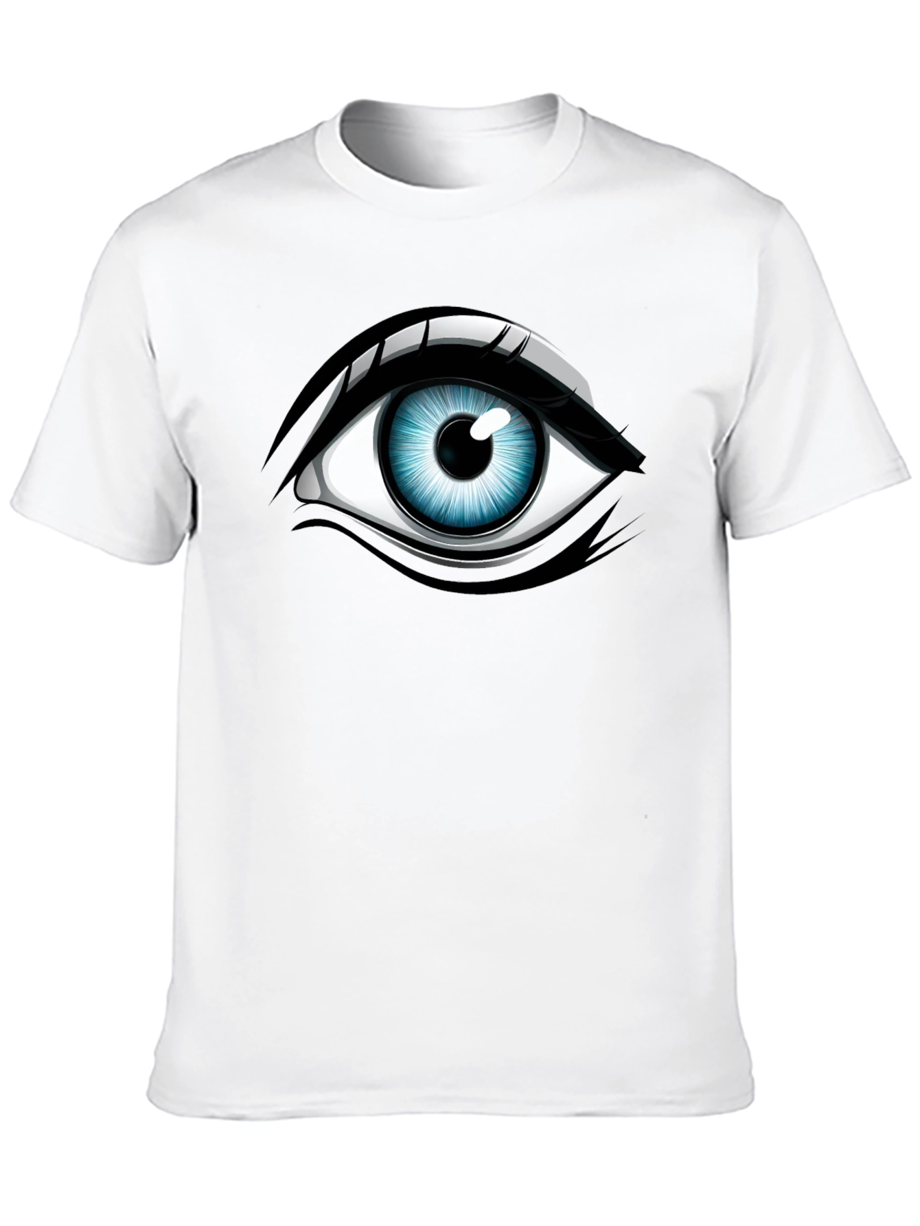 Eye Graphic Black T-Shirt
