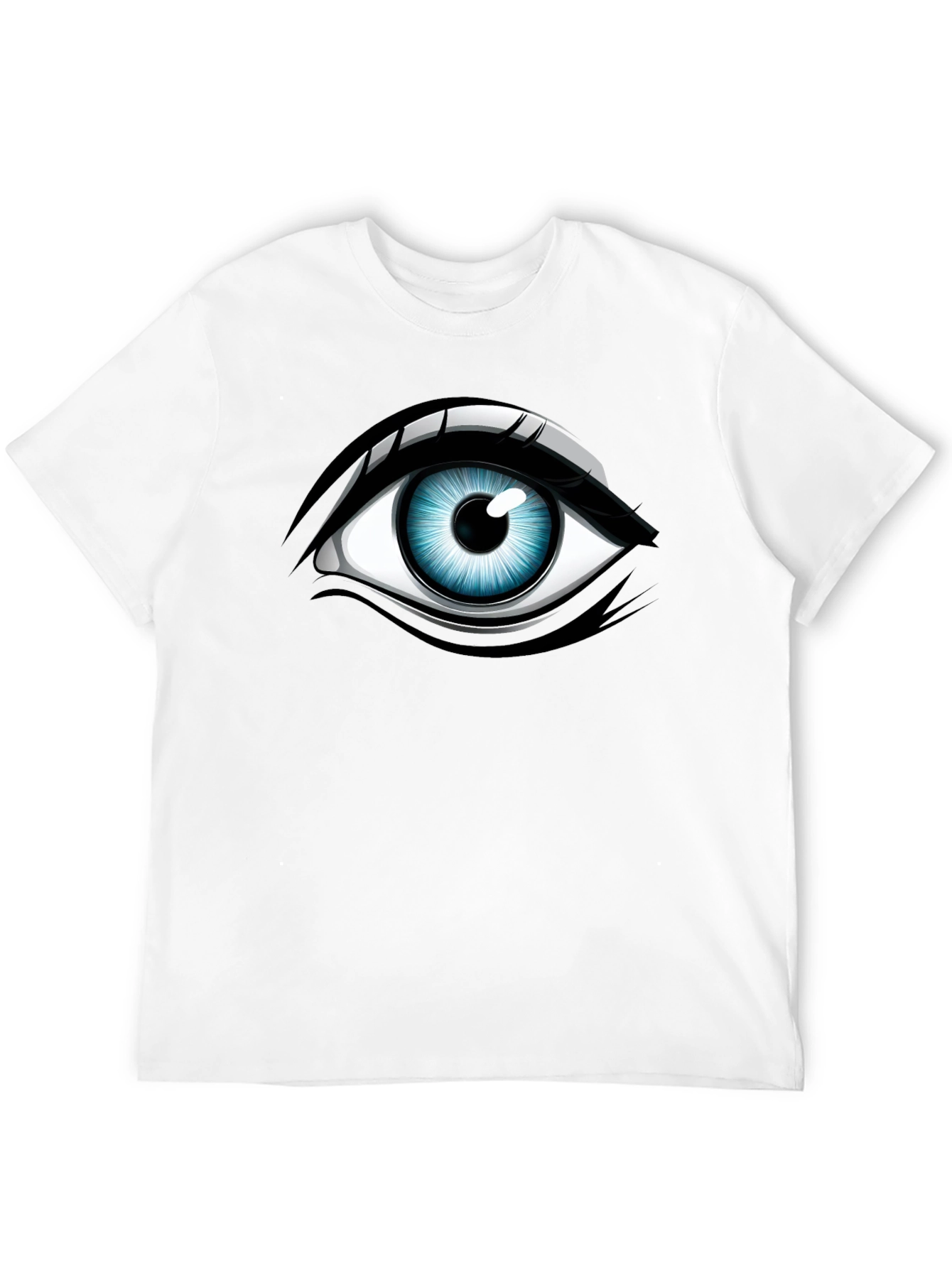 Eye Graphic Black T-Shirt