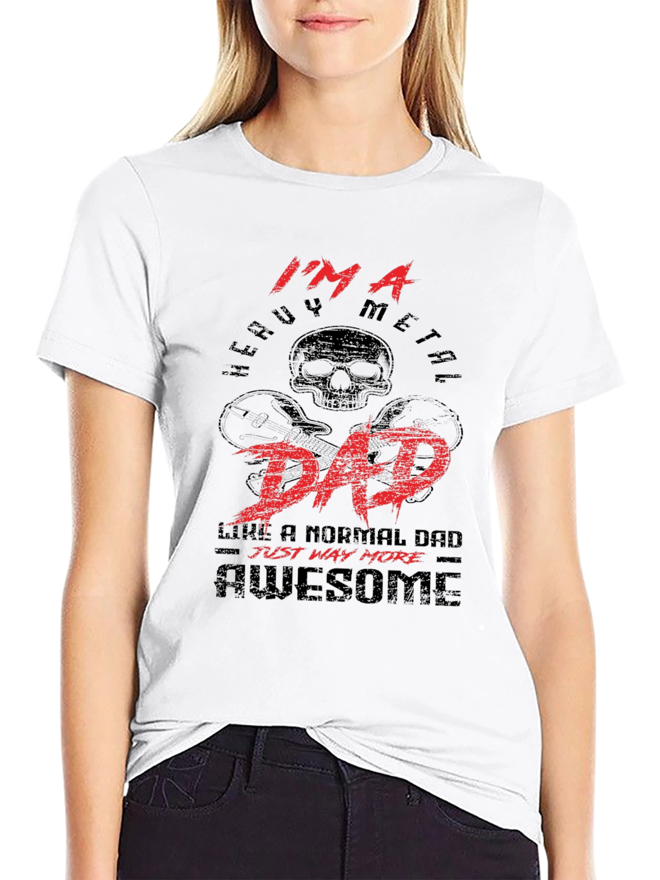Heavy Metal Dad Graphic Tee