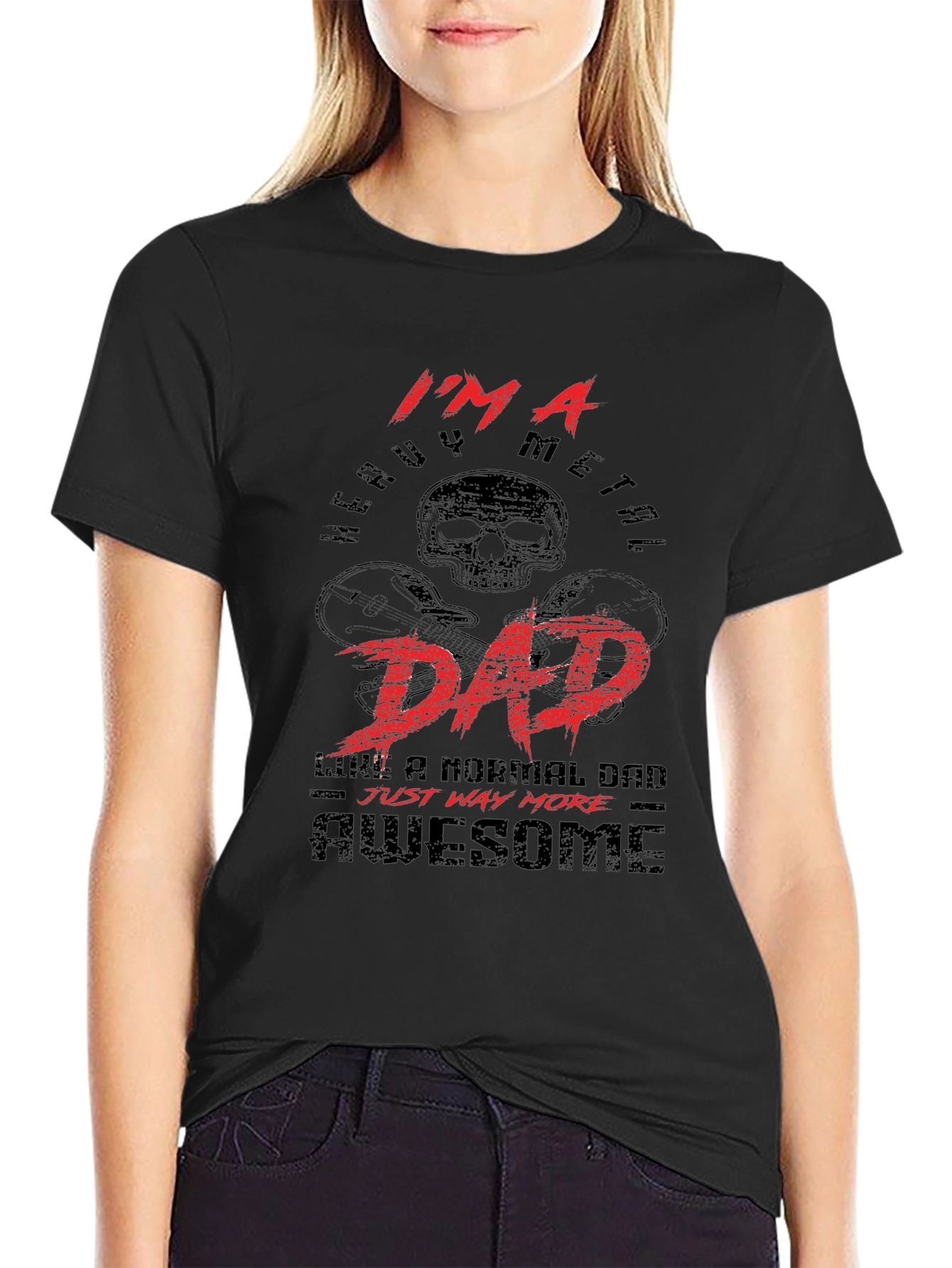 Heavy Metal Dad Graphic Tee