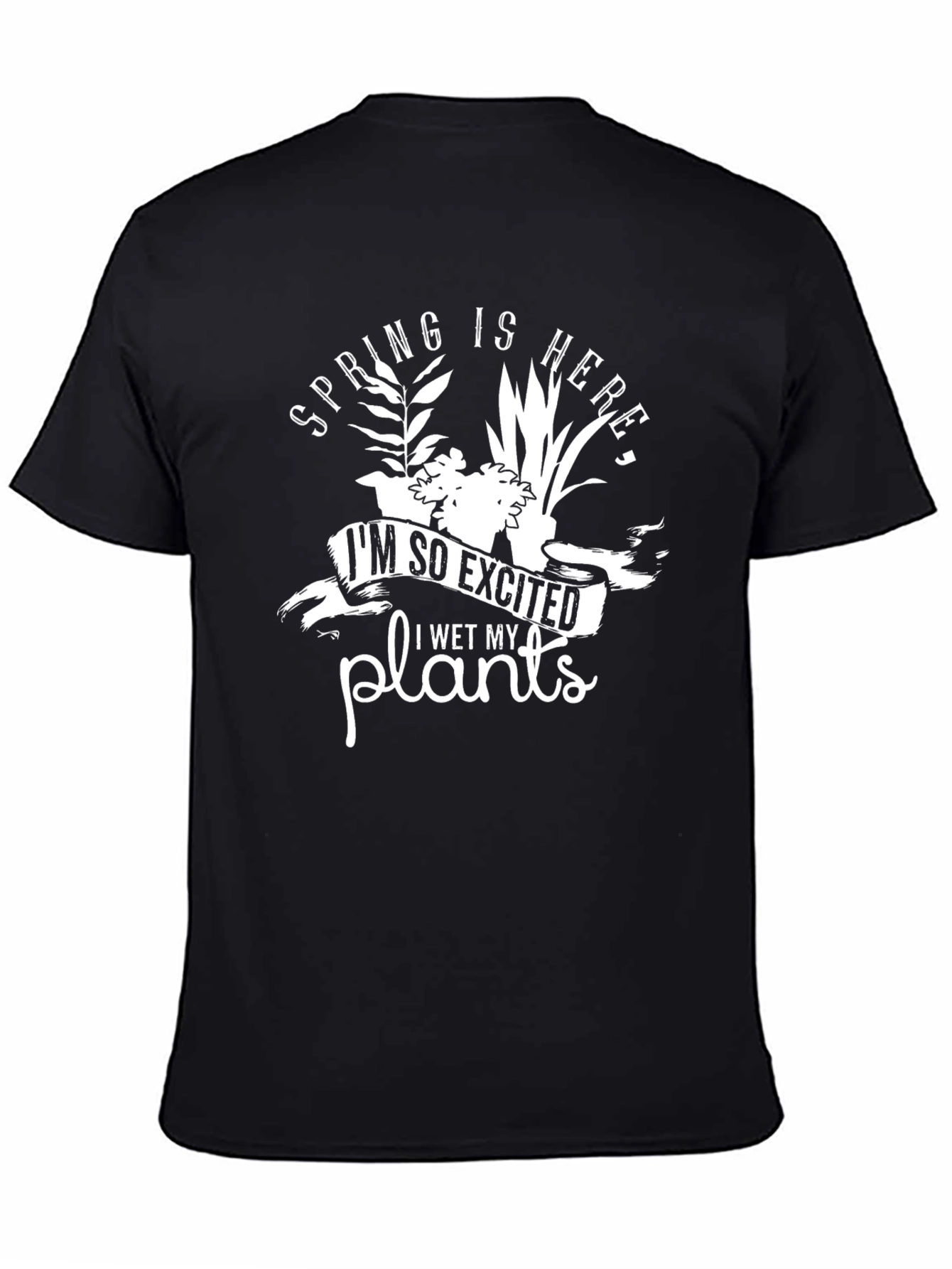 Spring I Wet My Plants Graphic Tee