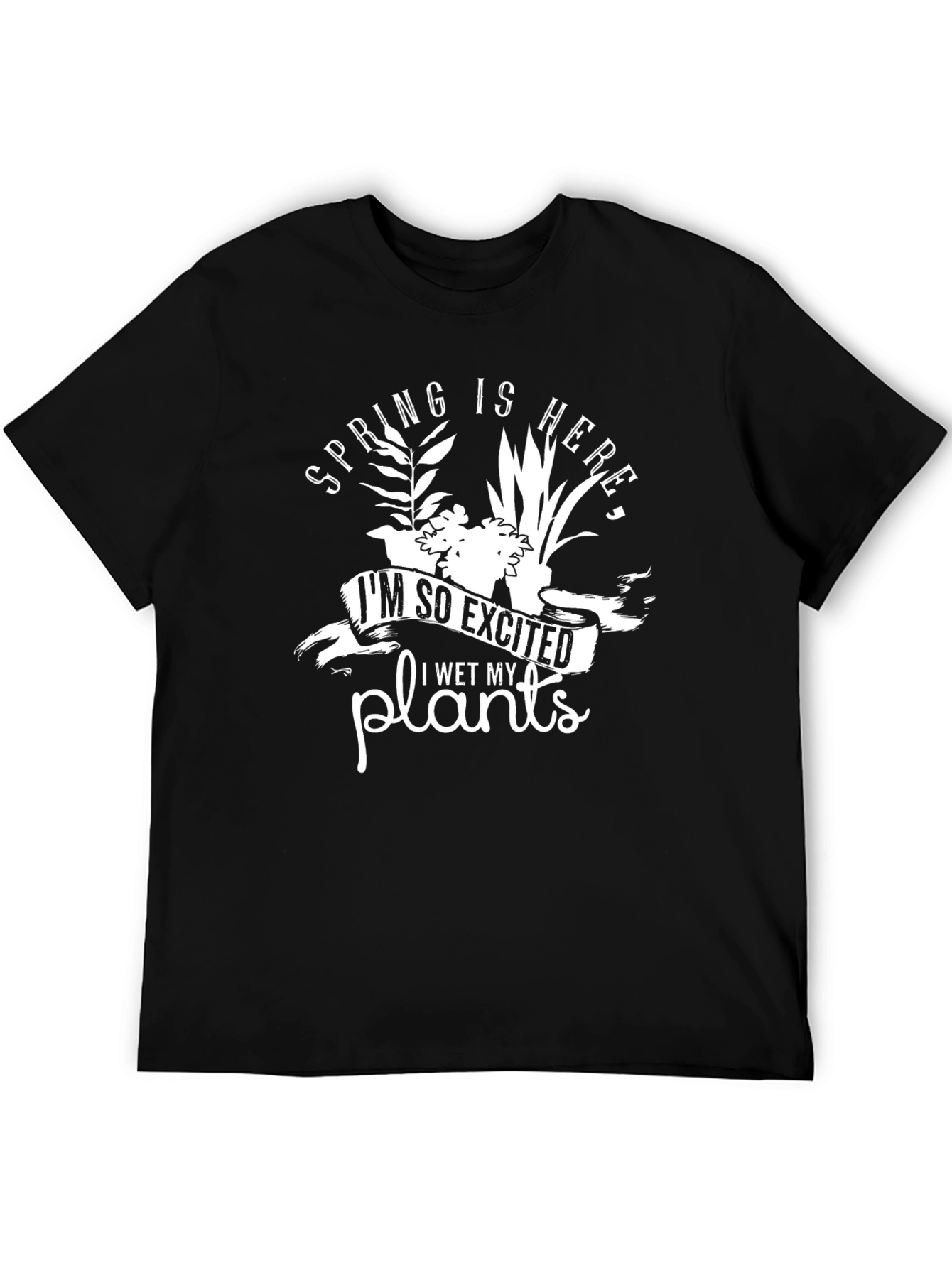 Spring I Wet My Plants Graphic Tee