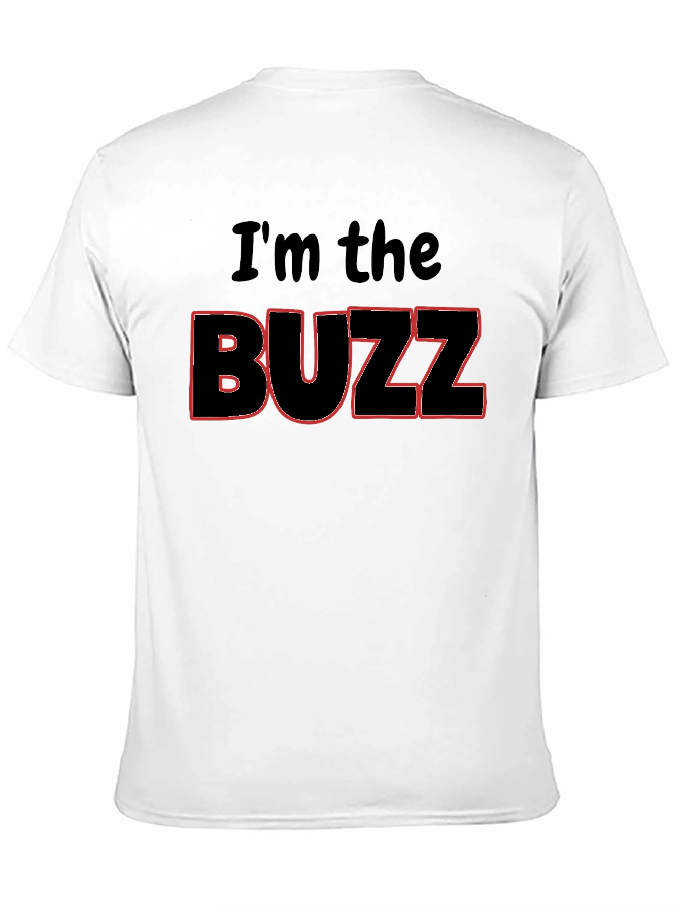 Im the Buzz Black Graphic Tee