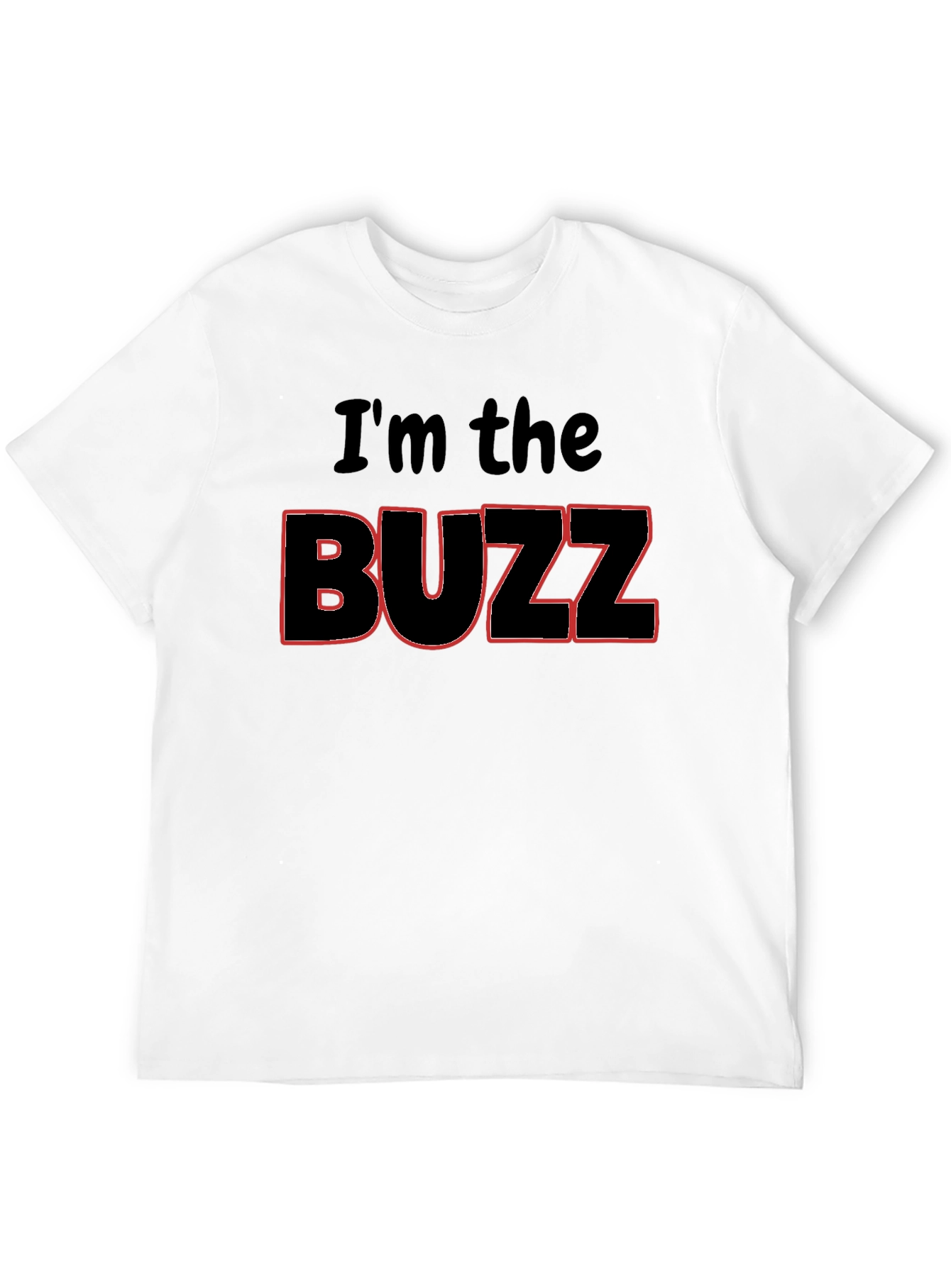 Im the Buzz Black Graphic Tee