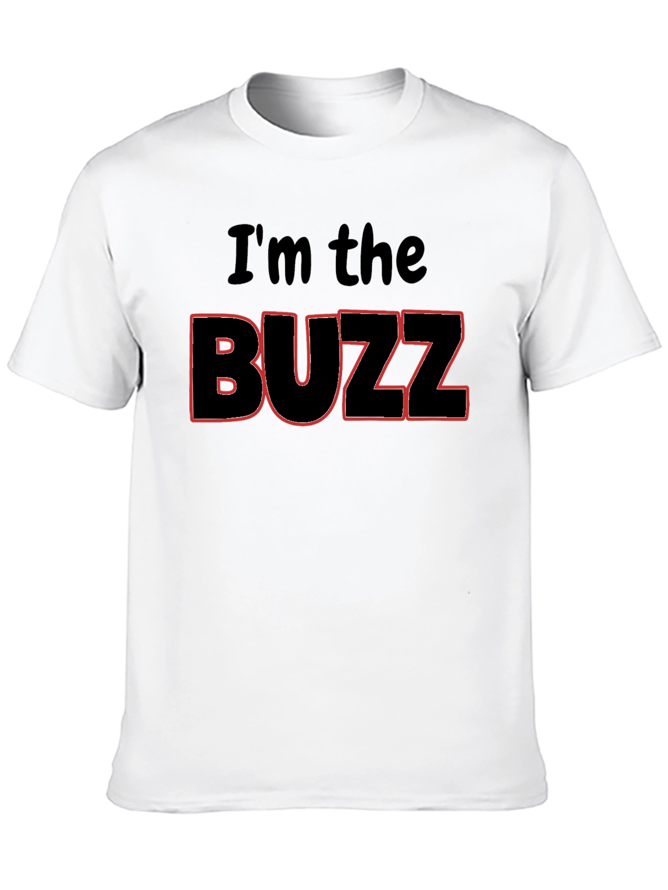 Im the Buzz Black Graphic Tee