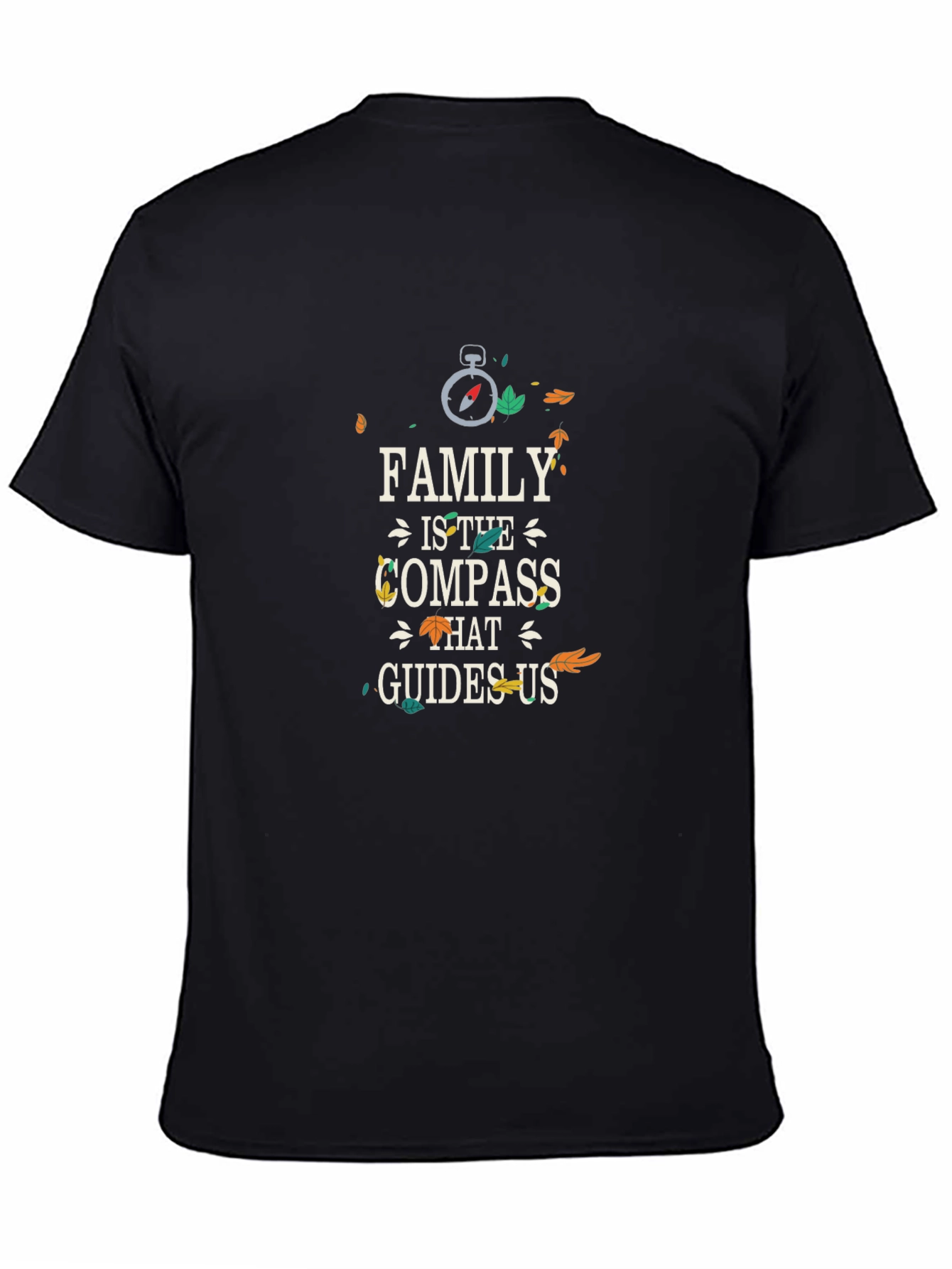 Family Compass T-Shirt - Guides Us Graphic Tee