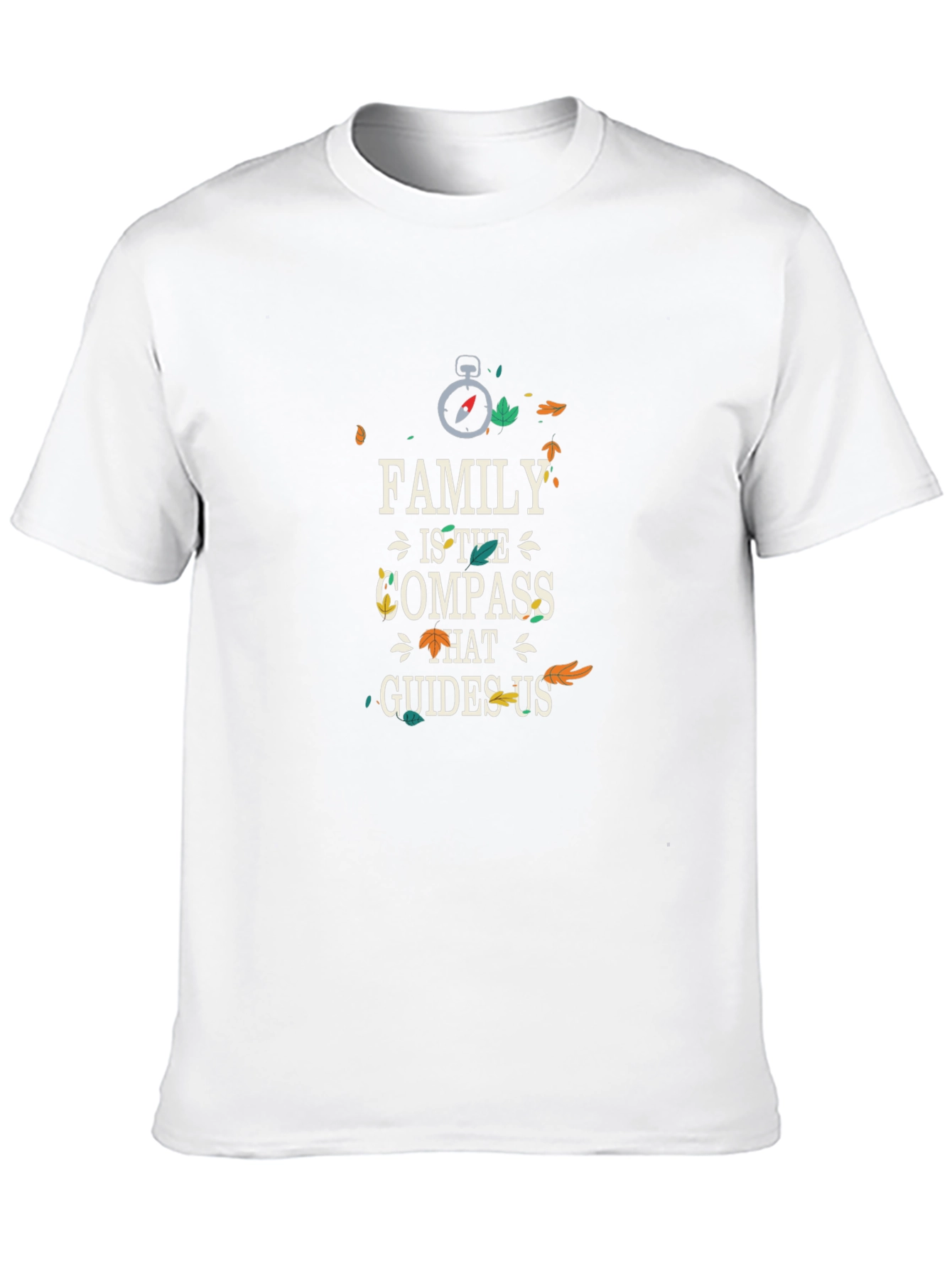 Family Compass T-Shirt - Guides Us Graphic Tee