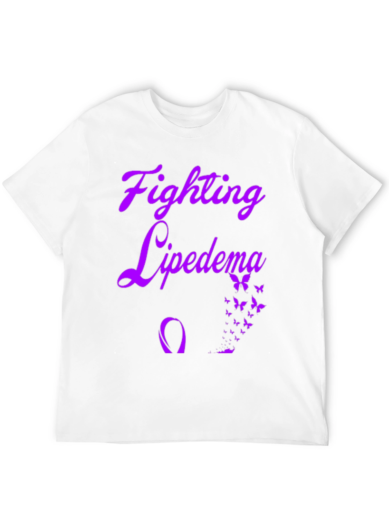Fighting Lipedema T-Shirt - Awareness Butterfly Design