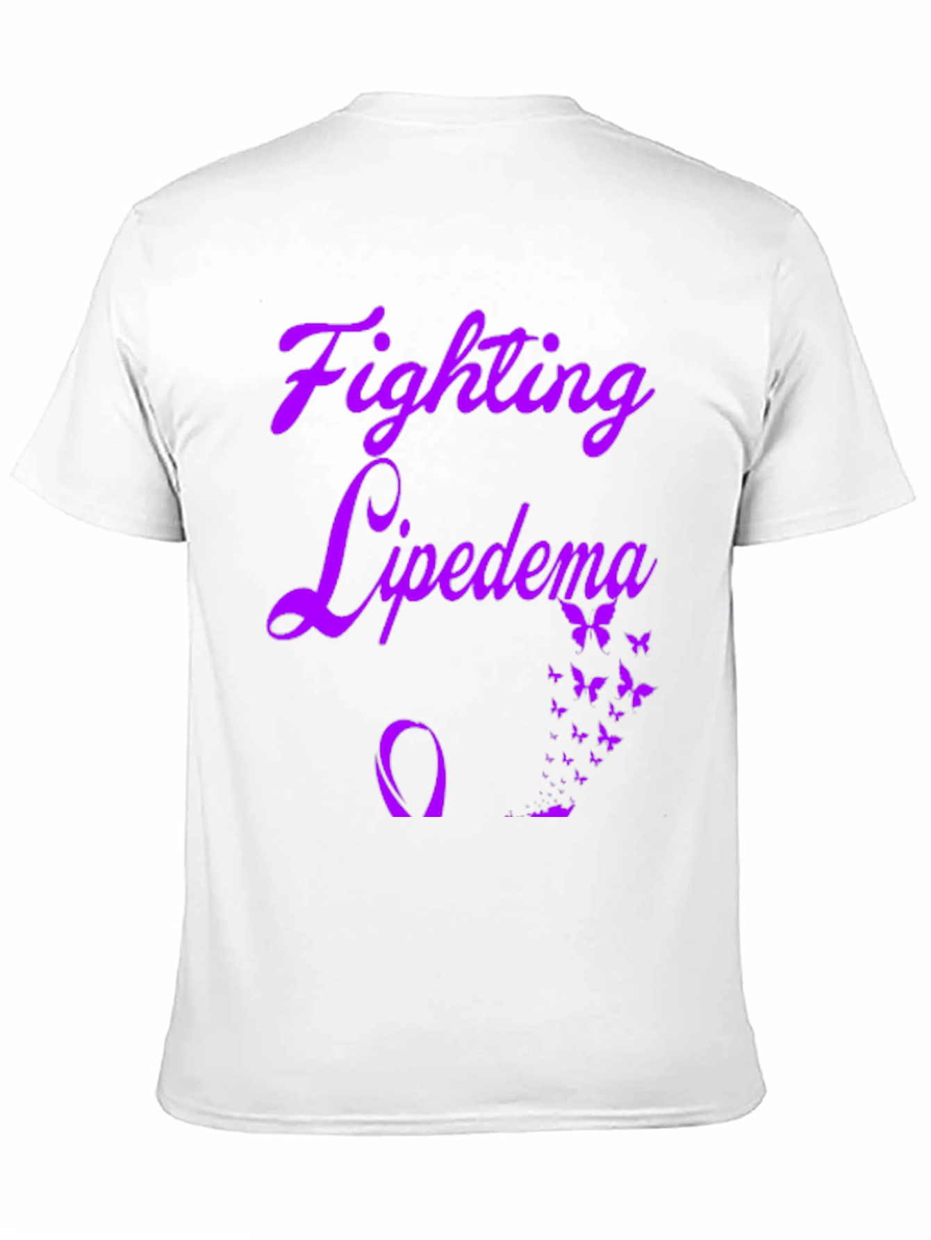 Fighting Lipedema T-Shirt - Awareness Butterfly Design