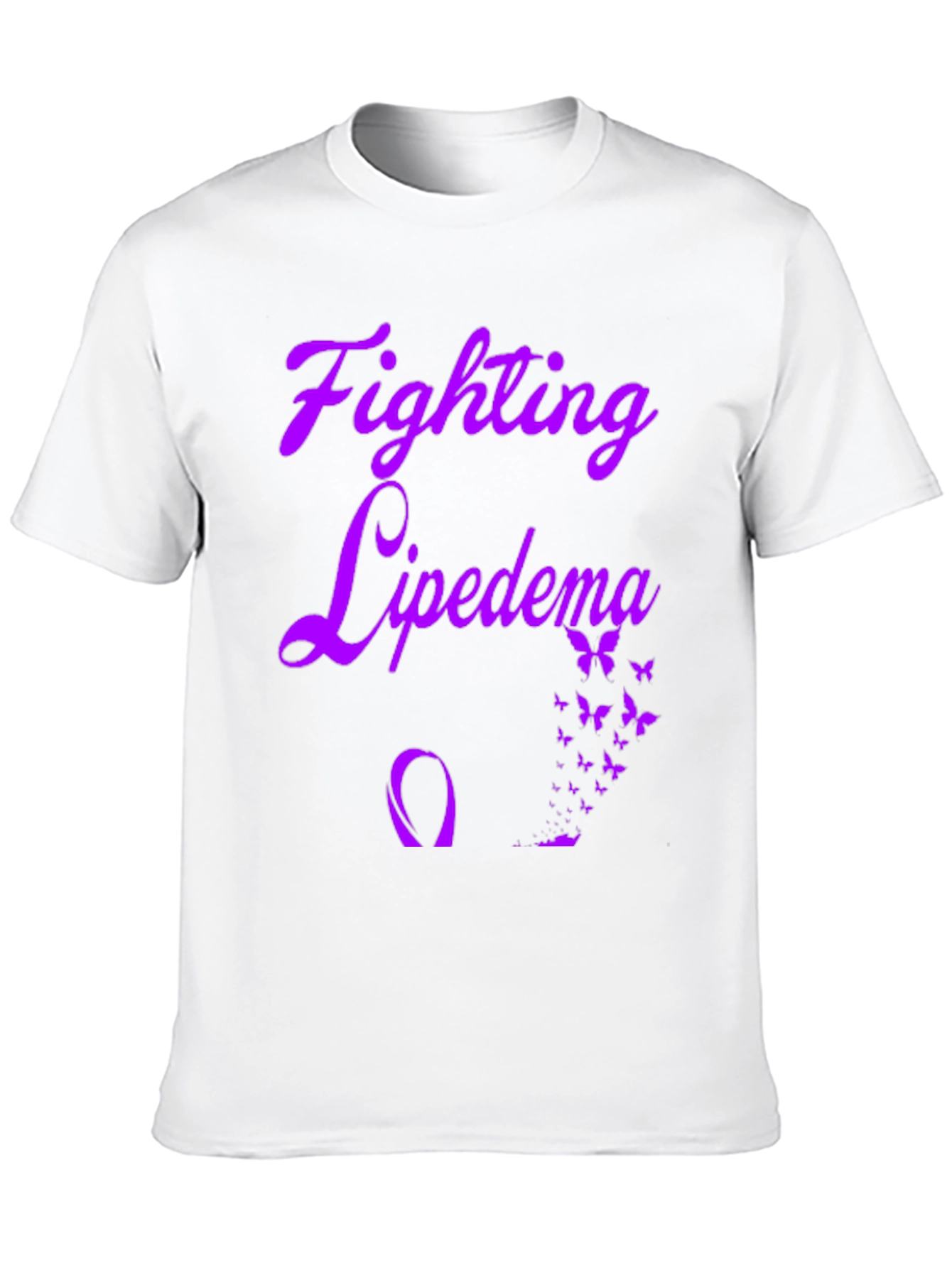 Fighting Lipedema T-Shirt - Awareness Butterfly Design