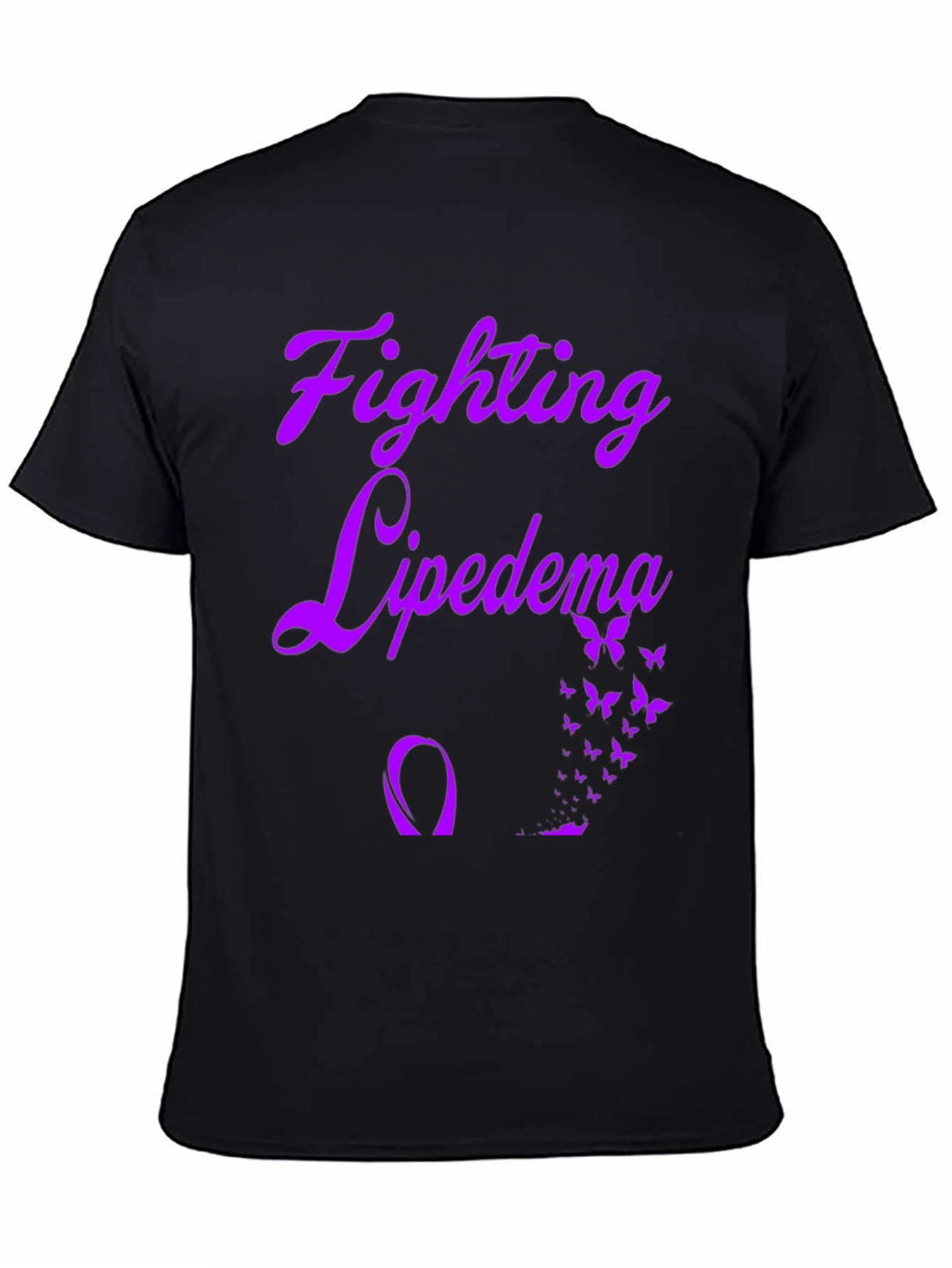 Fighting Lipedema T-Shirt - Awareness Butterfly Design