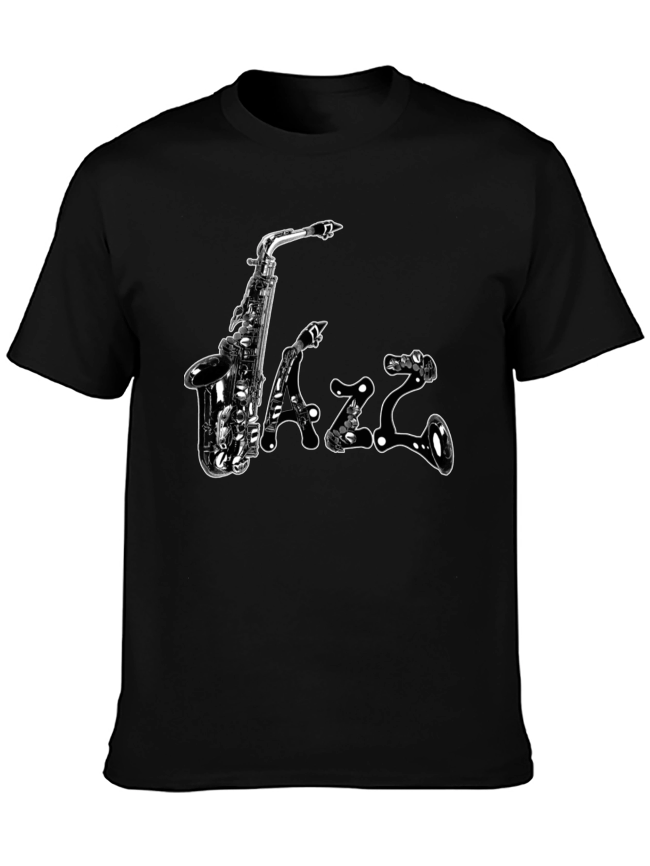 Jazz Saxophone Graphic T-Shirt
