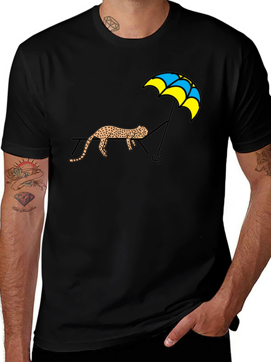 Relaxed Cheetah Tee