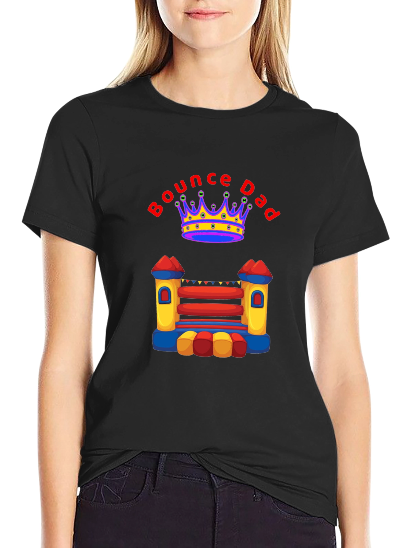 Bounce Dad T-Shirt - Fun Family Apparel