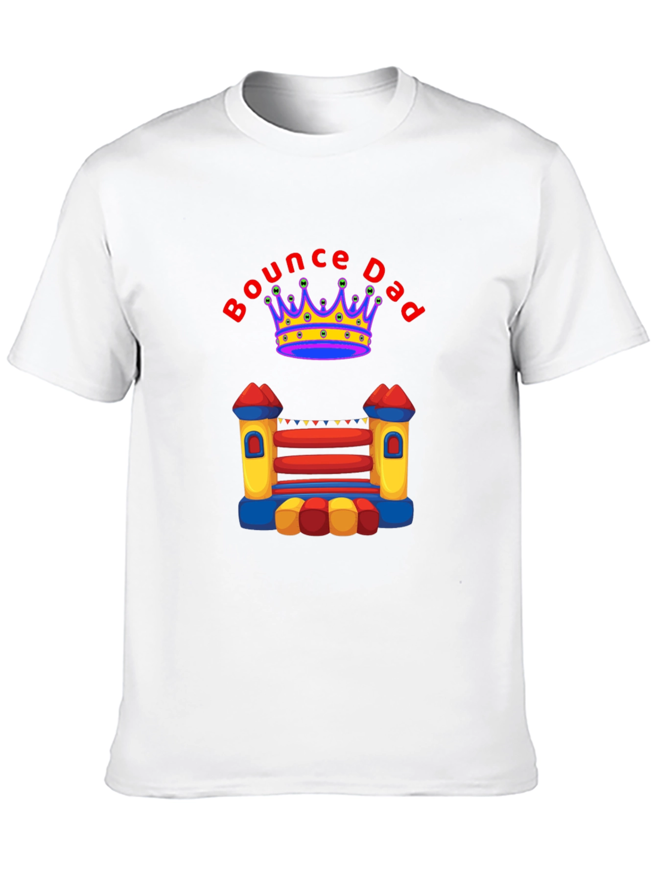Bounce Dad T-Shirt - Fun Family Apparel