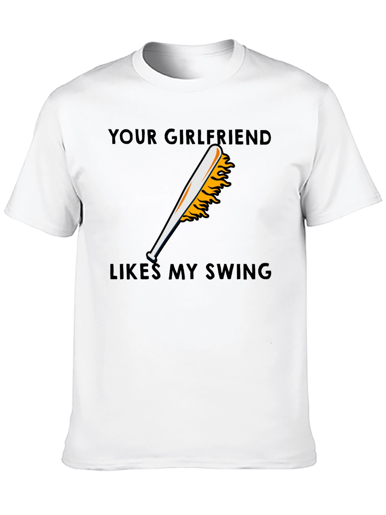 Your Girlfriend Likes My Swing Graphic T-Shirt