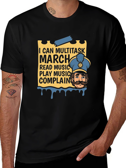Multitask March Music T-Shirt