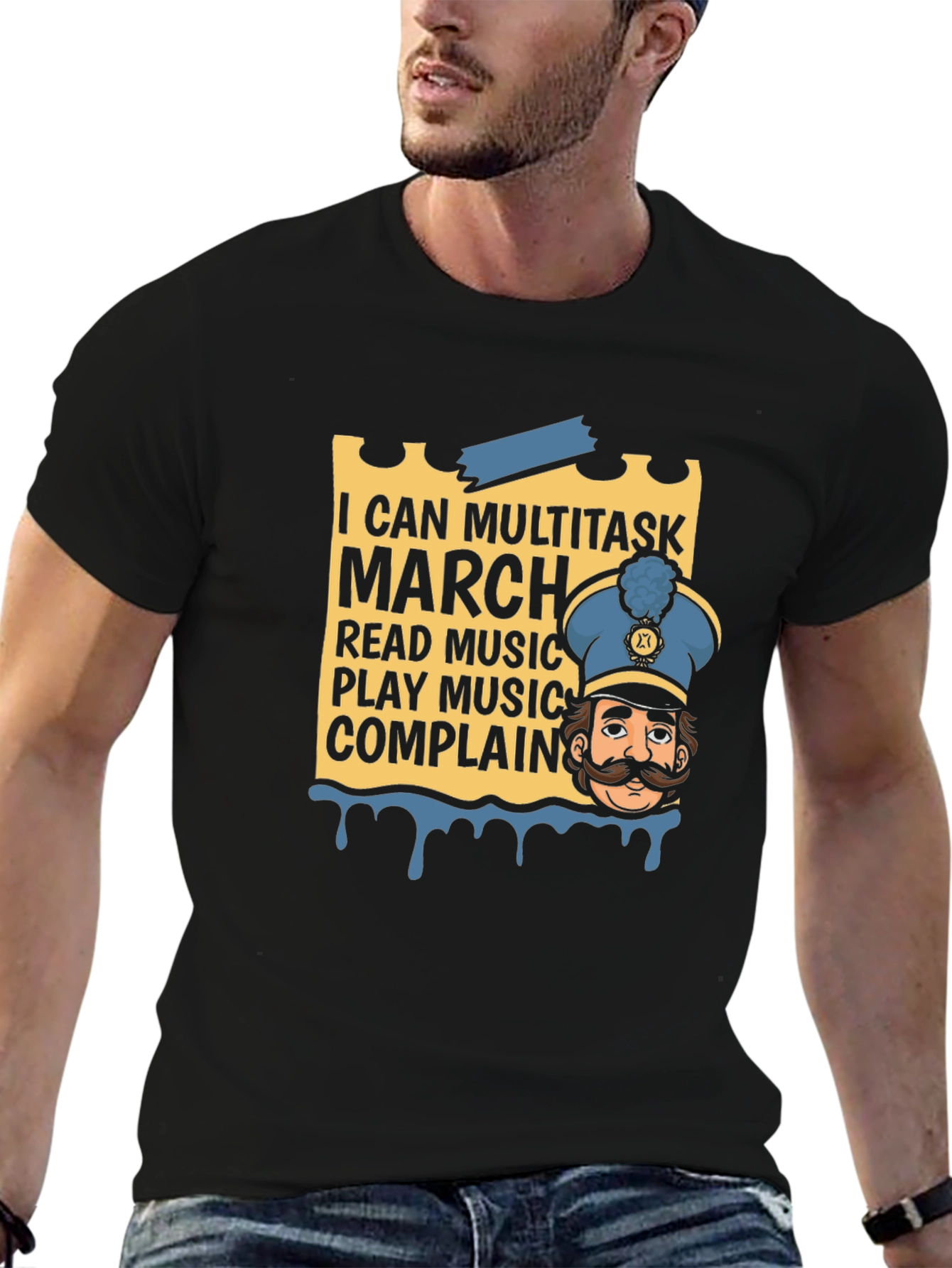 Multitask March Music T-Shirt