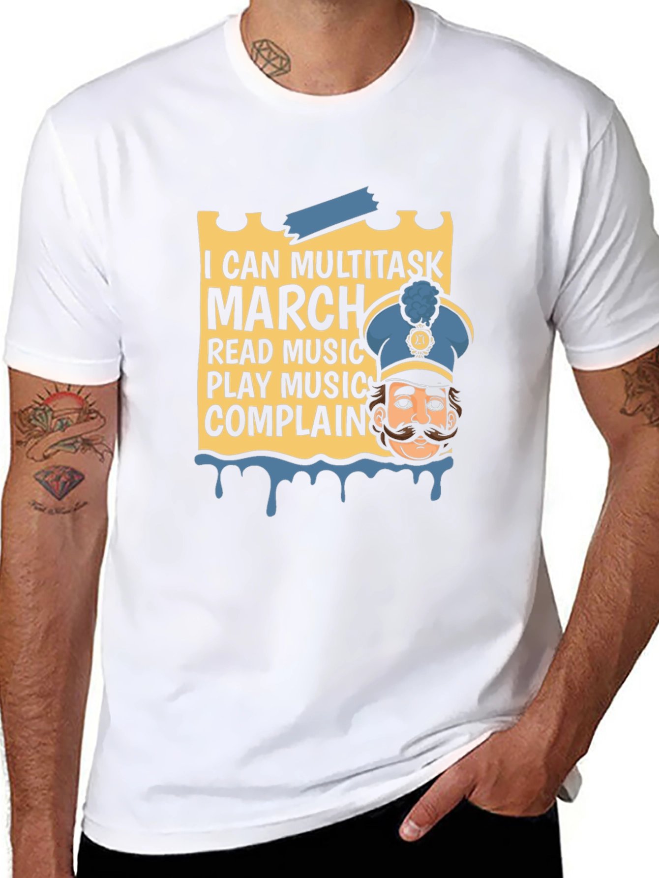 Multitask March Music T-Shirt