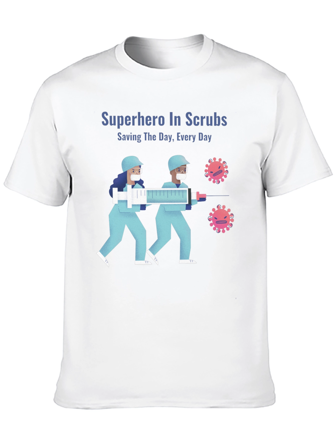 Superhero In Scrubs T-Shirt