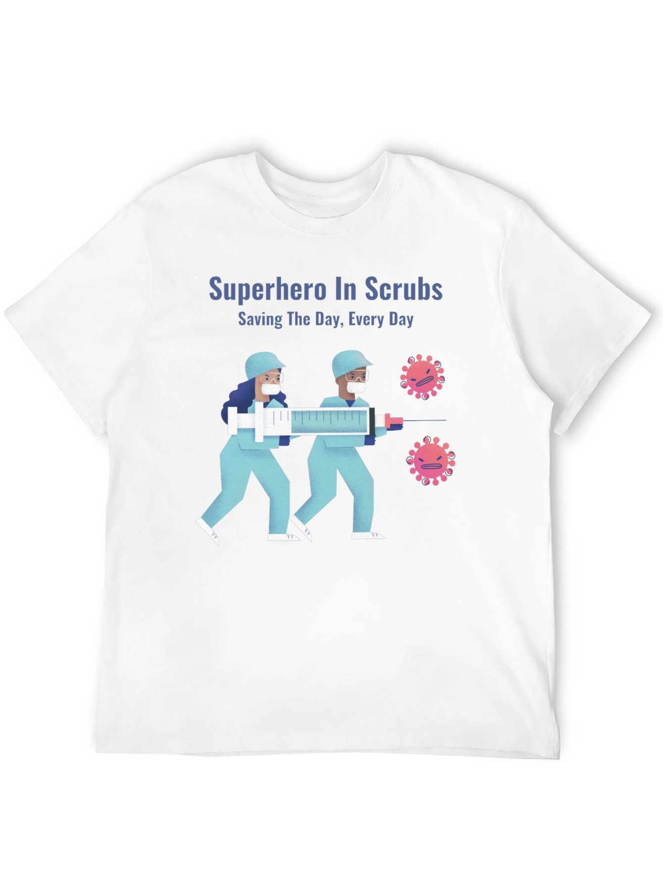 Superhero In Scrubs T-Shirt