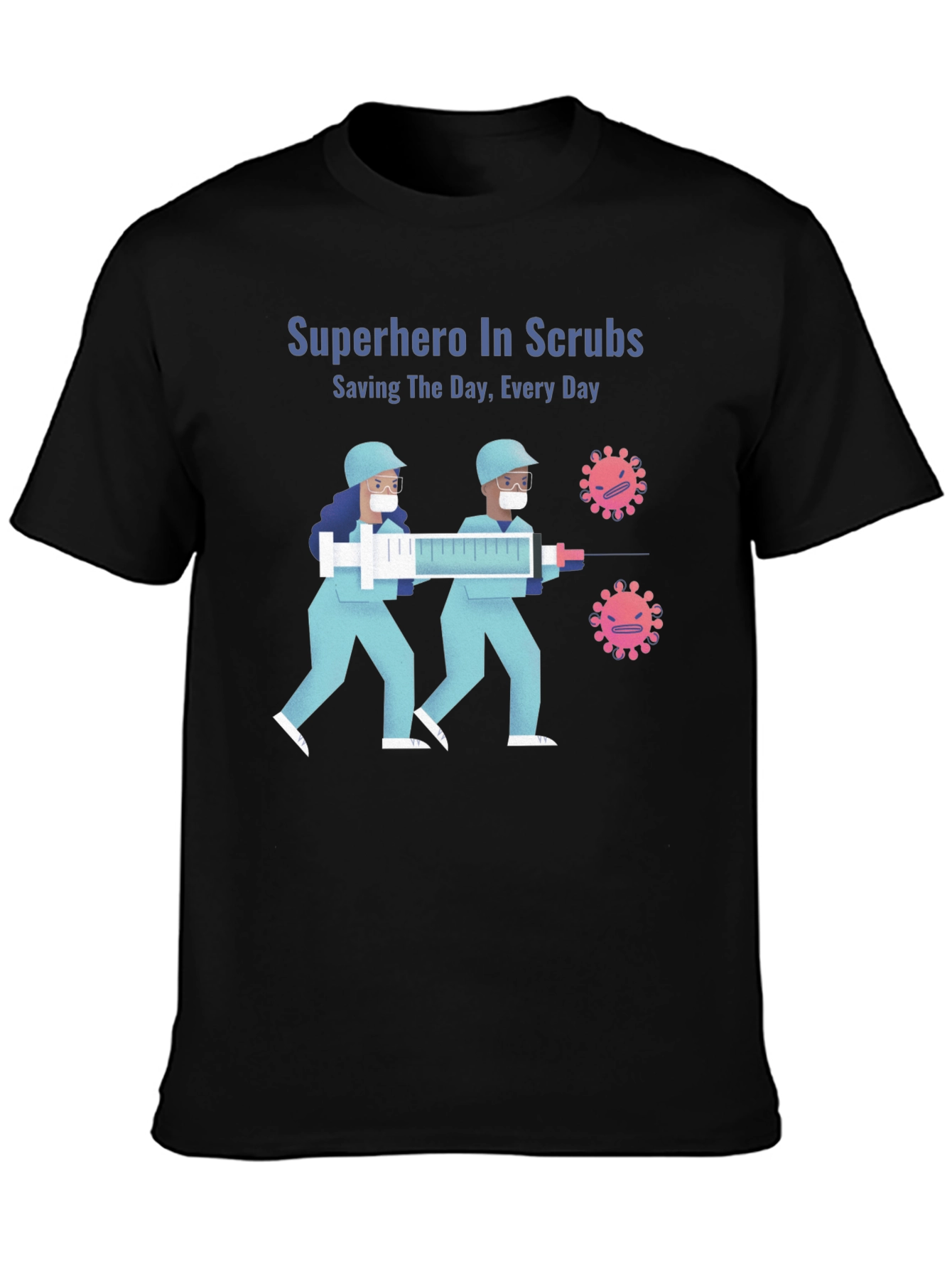 Superhero In Scrubs T-Shirt