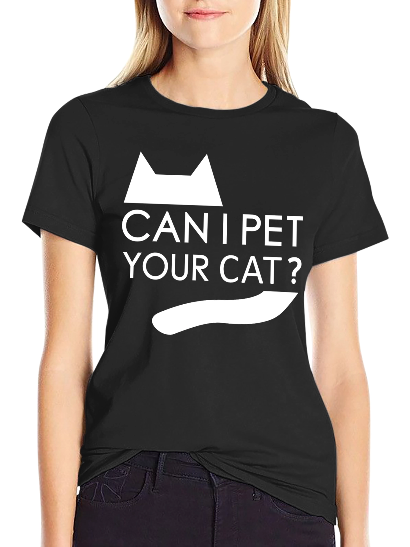 Can I Pet Your Cat? Graphic T-Shirt