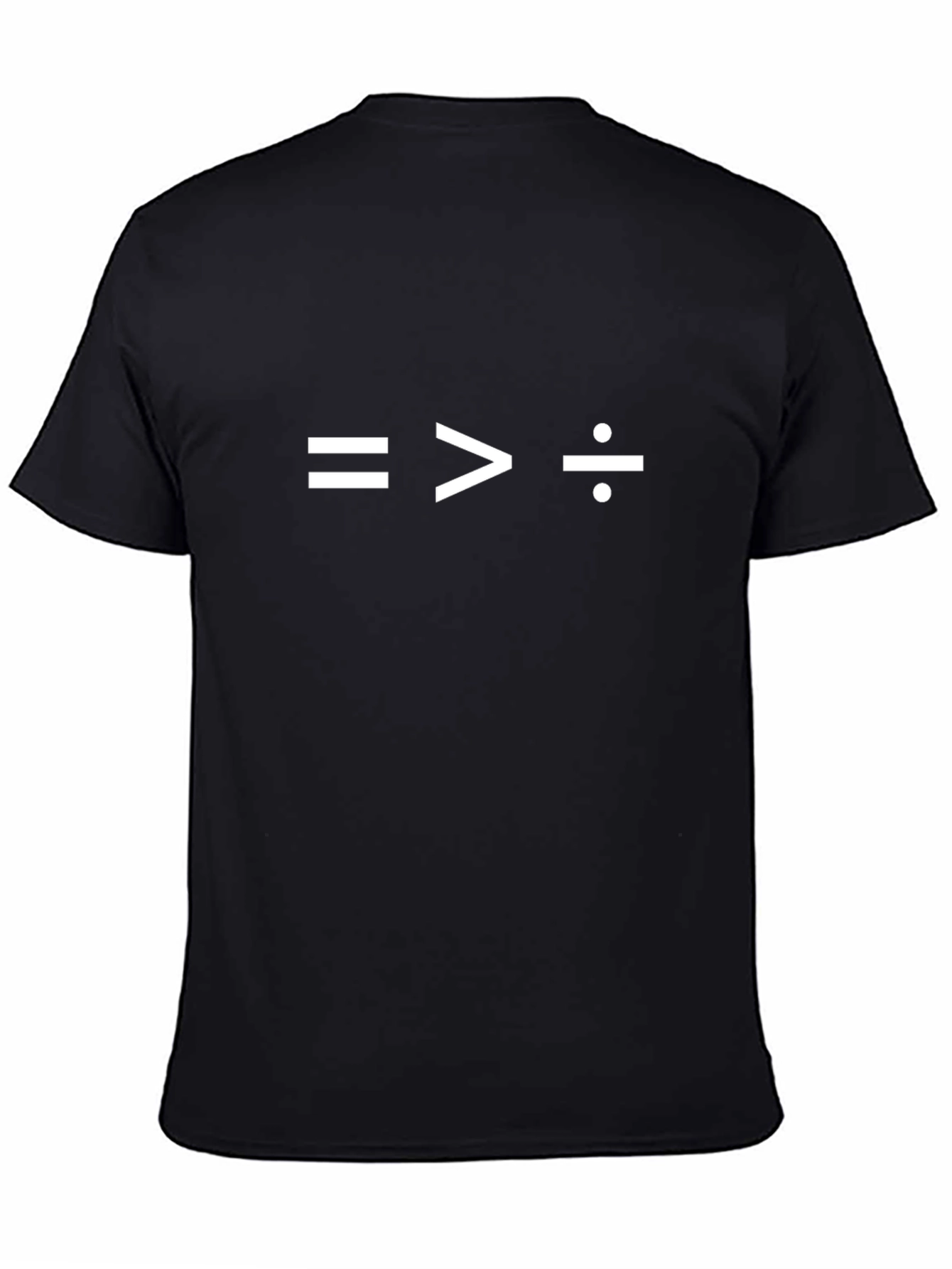 Equality T-Shirt: Math Symbol Tee