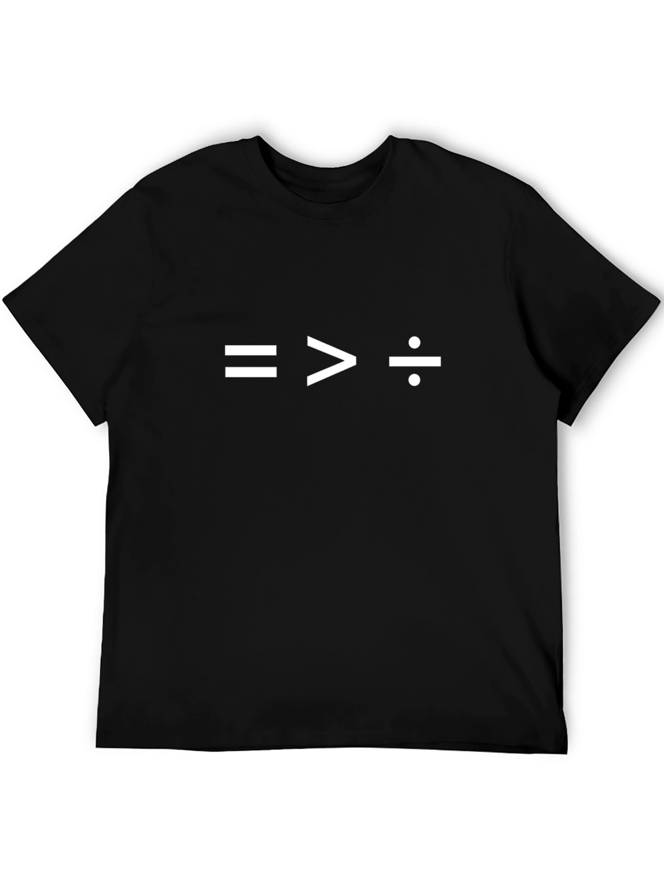 Equality T-Shirt: Math Symbol Tee