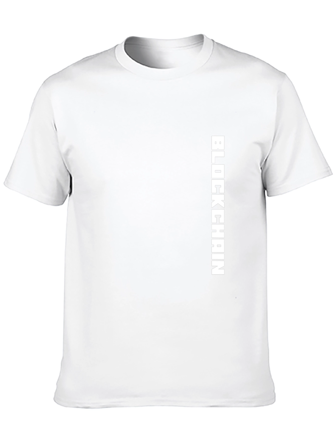 Black Blockchain T-Shirt: Modern Crypto Style