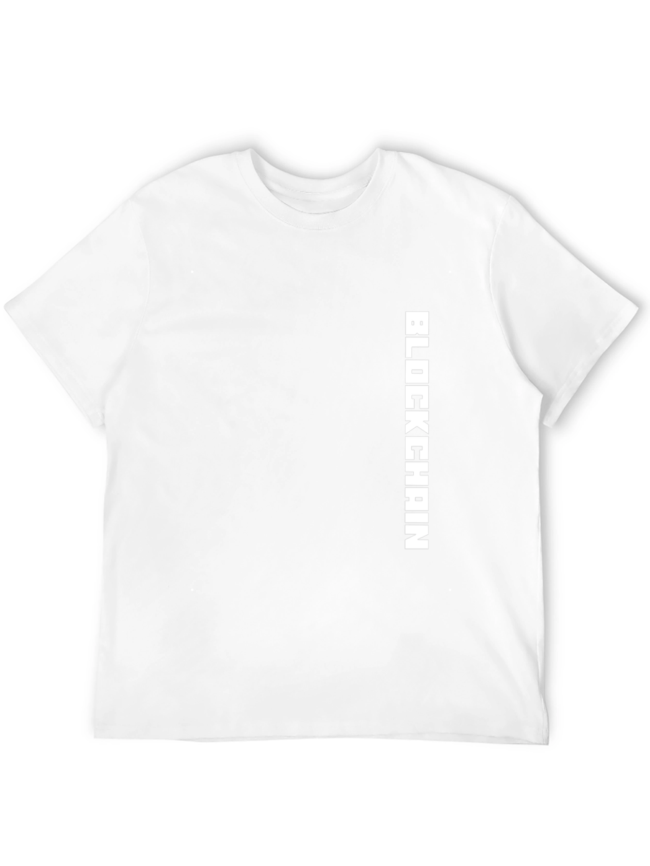 Black Blockchain T-Shirt: Modern Crypto Style
