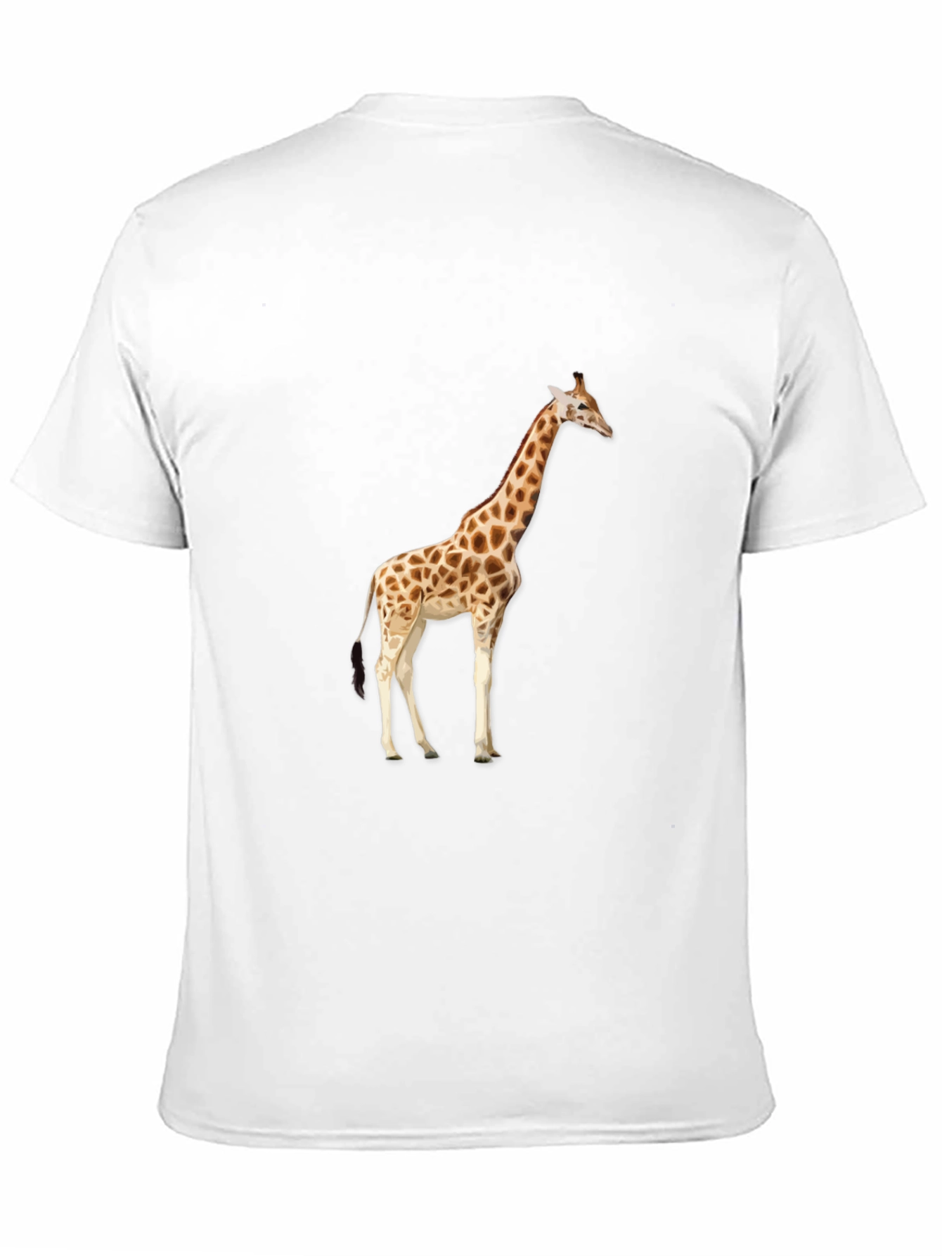 Giraffe Graphic Black T-Shirt