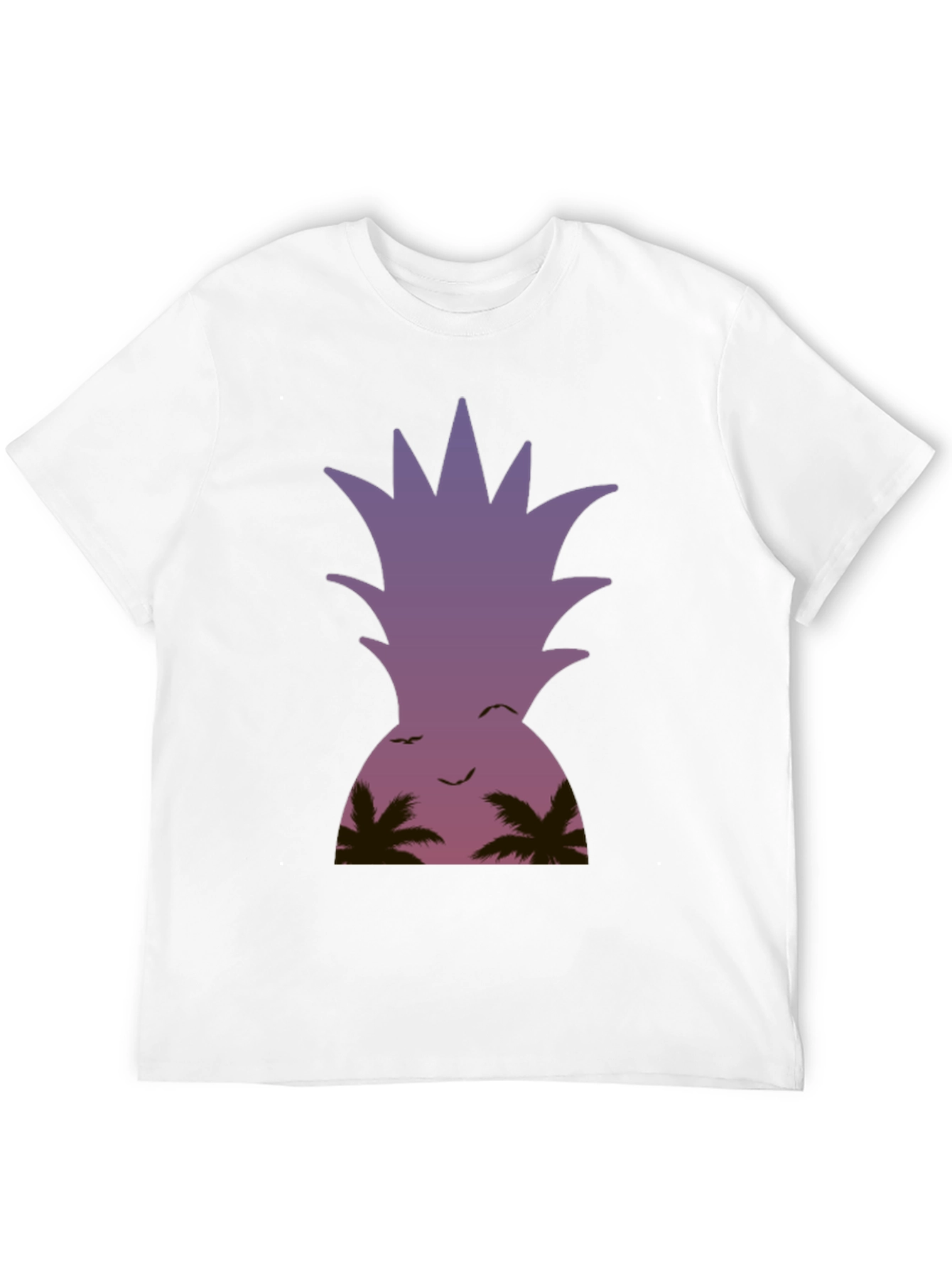 Tropical Pineapple Sunset T-Shirt
