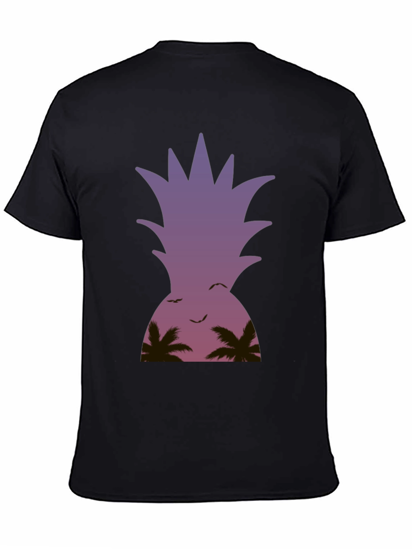 Tropical Pineapple Sunset T-Shirt