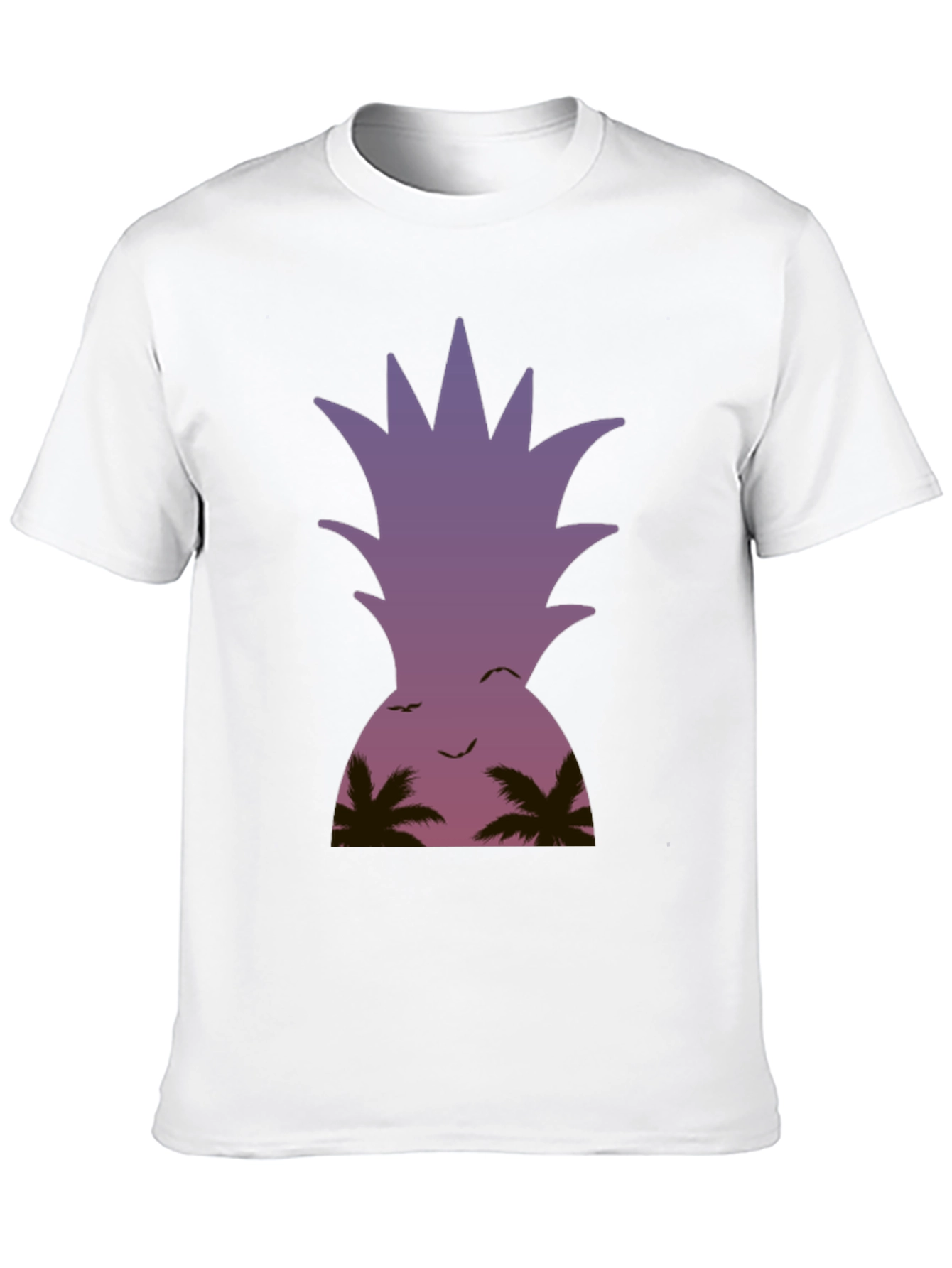 Tropical Pineapple Sunset T-Shirt